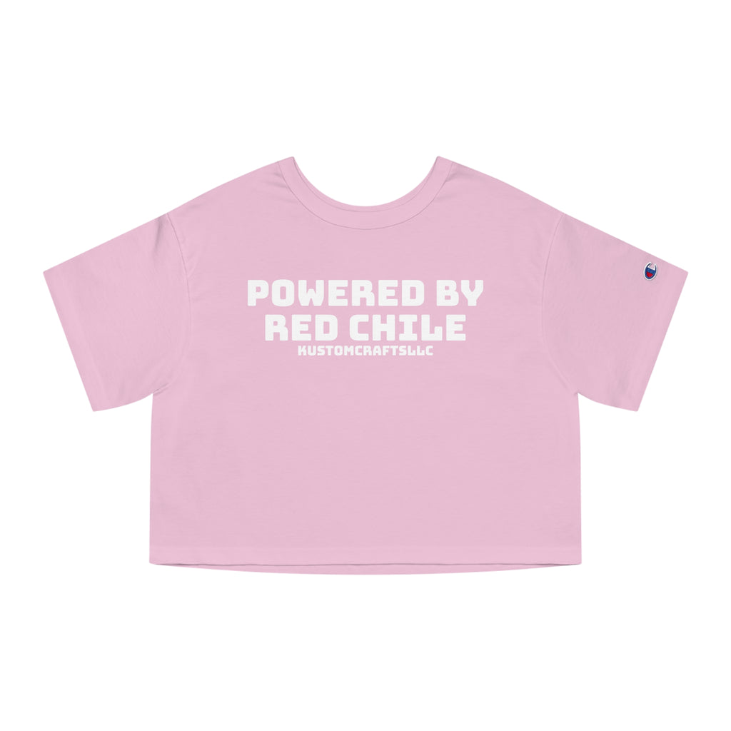 Powered by Red Chile - Women's Cropped T-Shirt