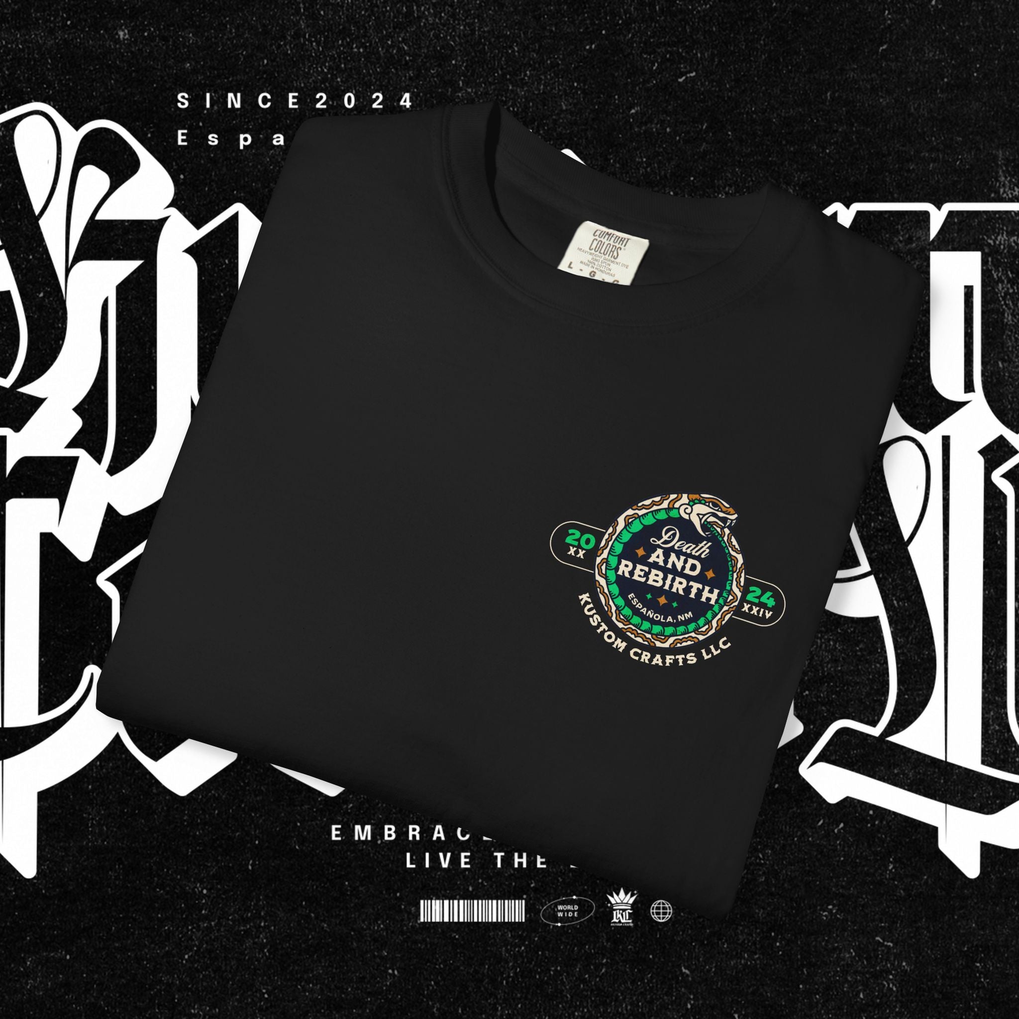 Death and Rebirth Snake Graphic Tee