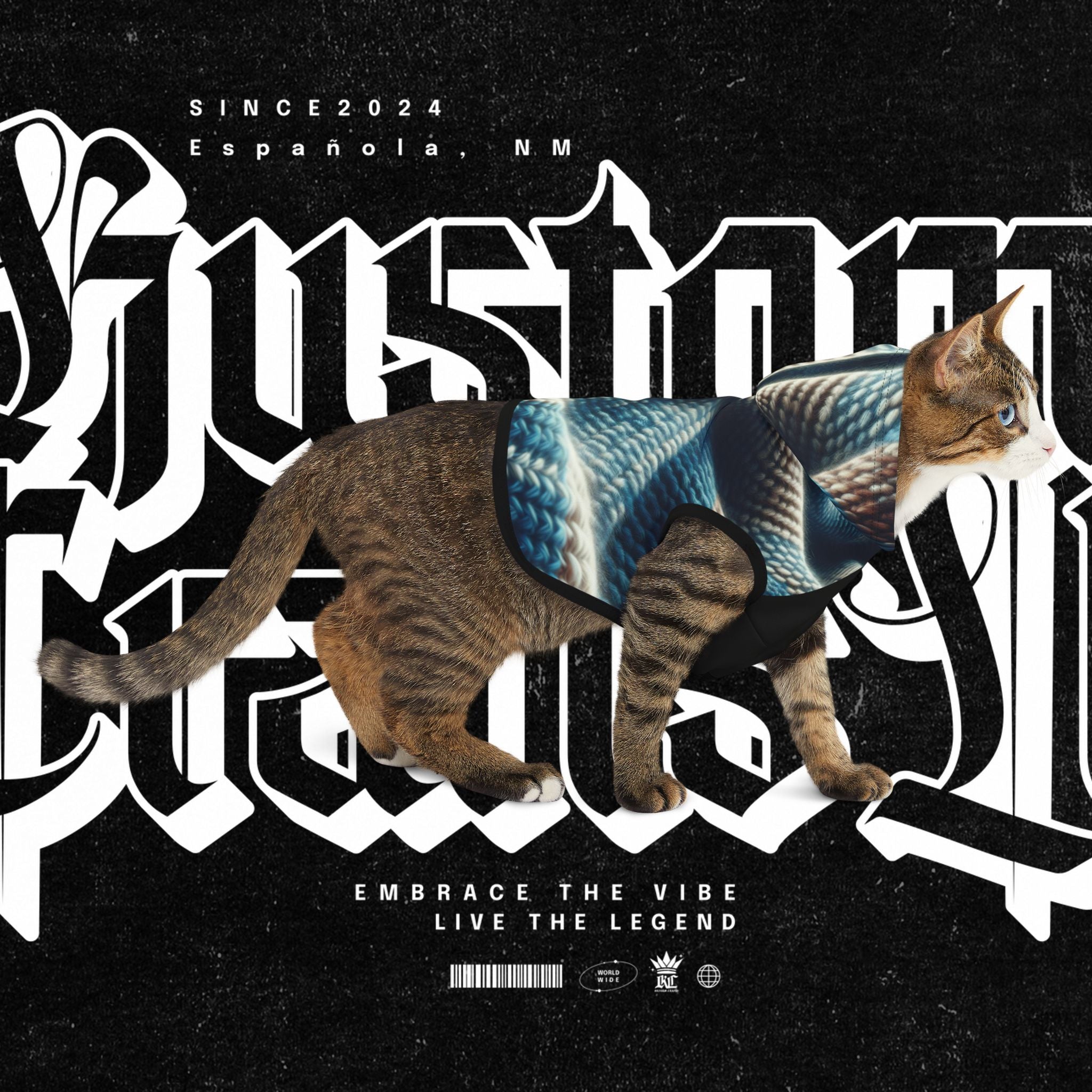 Flannel Pet Hoodie - Stylish Pet Flannel