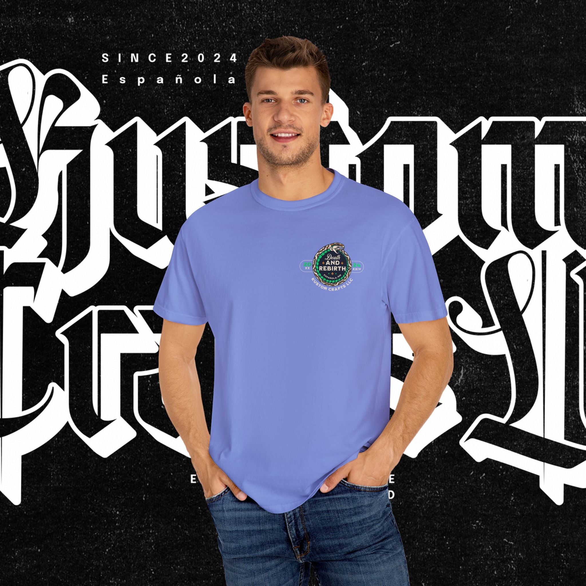 Death and Rebirth Snake Graphic Tee