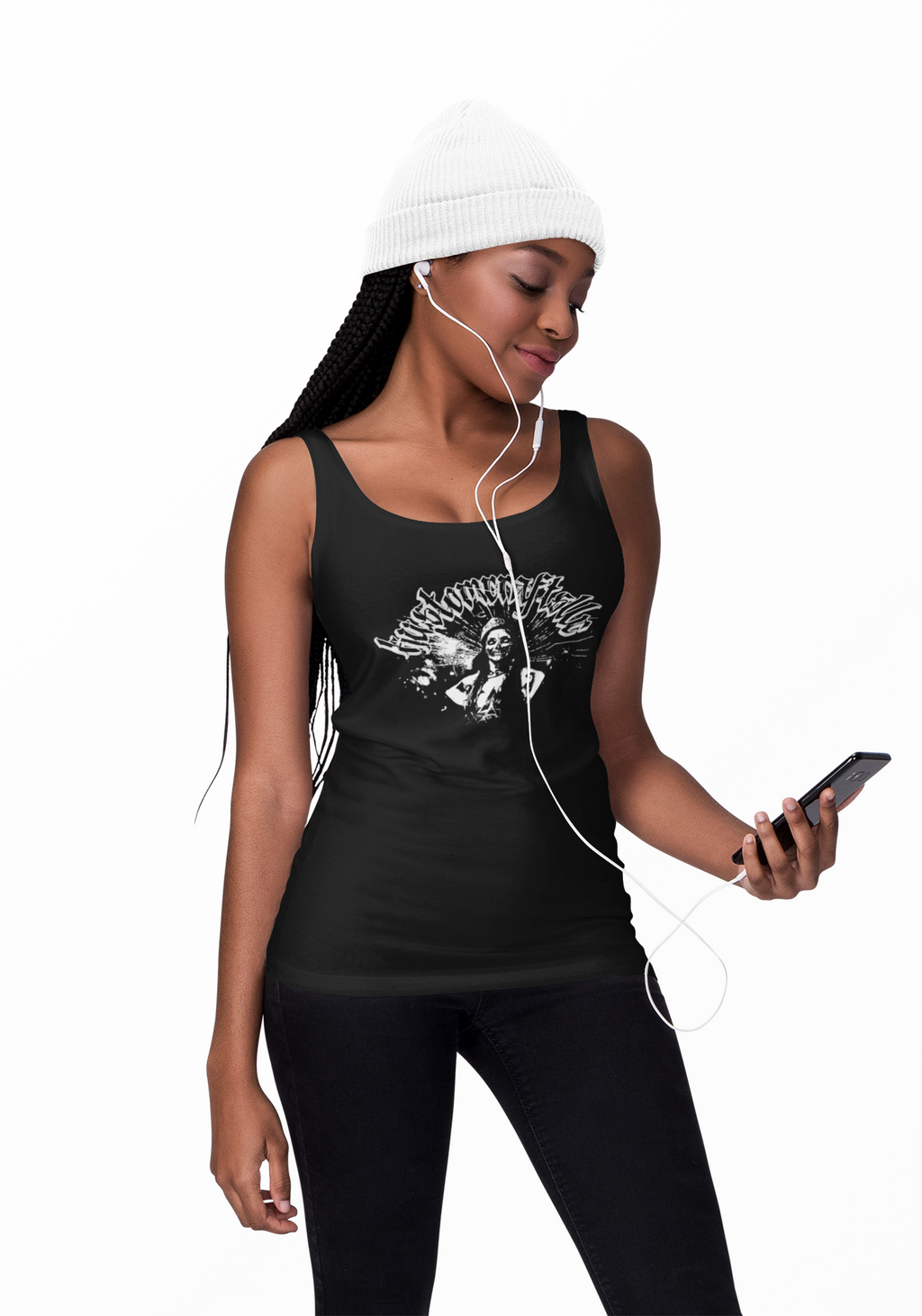 Inverted Zombie - Racerback Tank Top