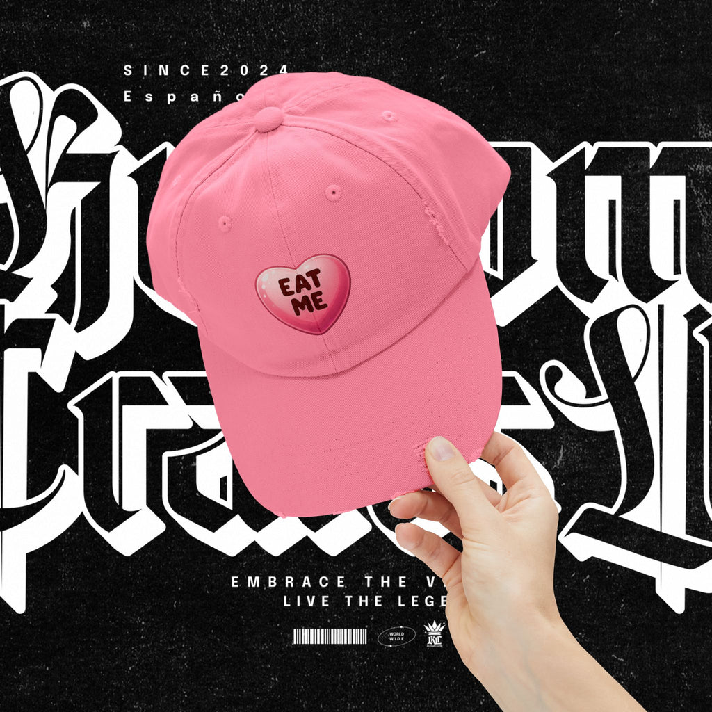 Eat Me — Distressed Cap
