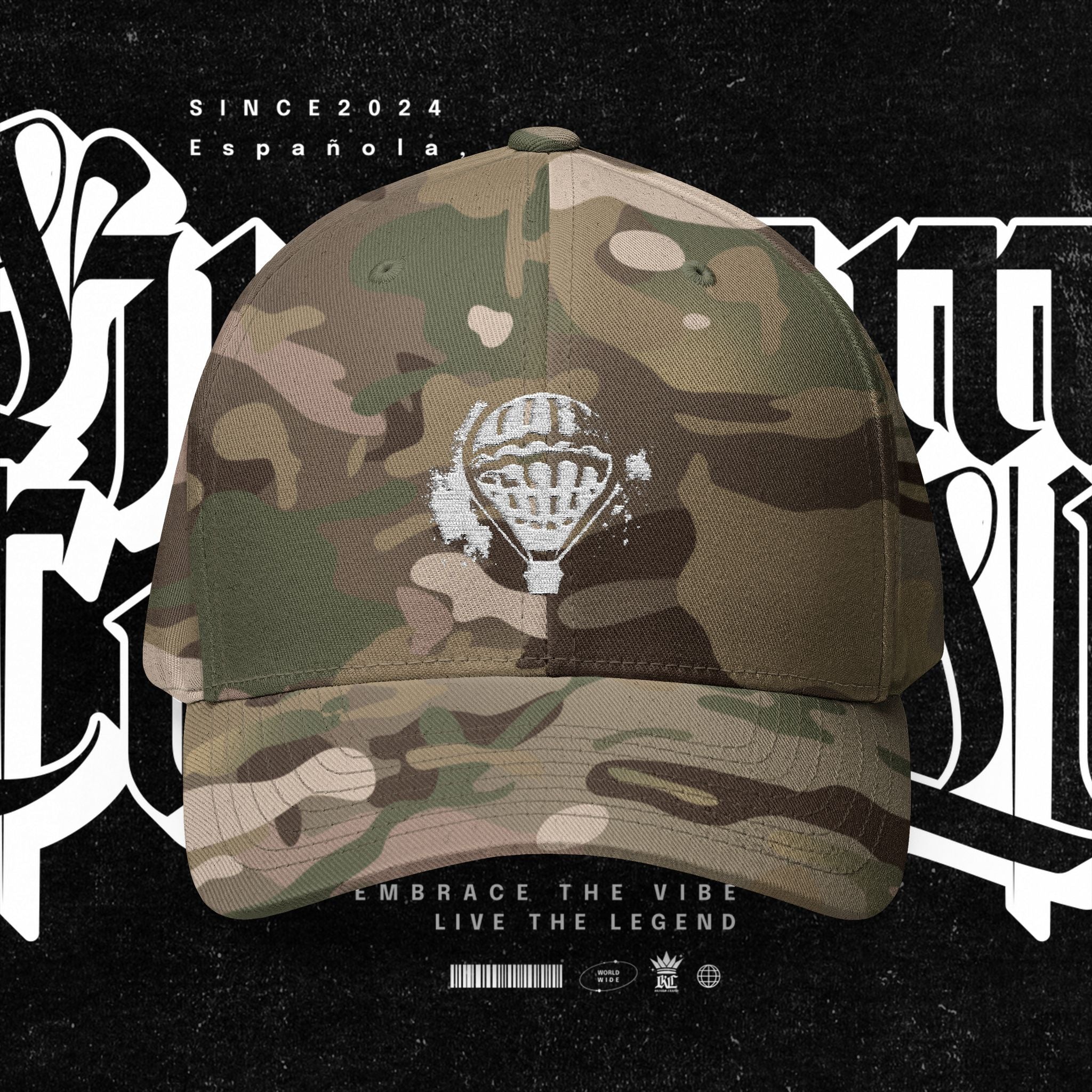 Hot Air Balloon New Mexico Embroidered Hat