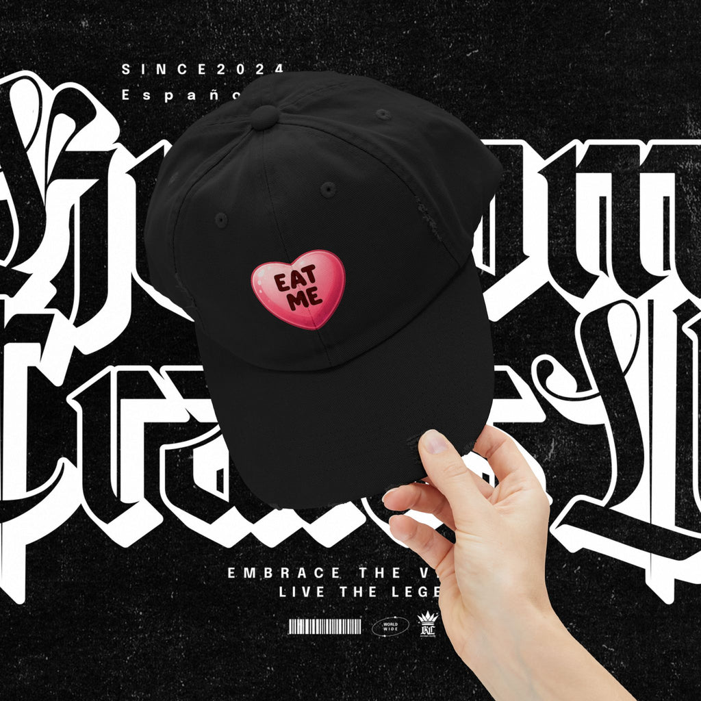 Eat Me — Distressed Cap