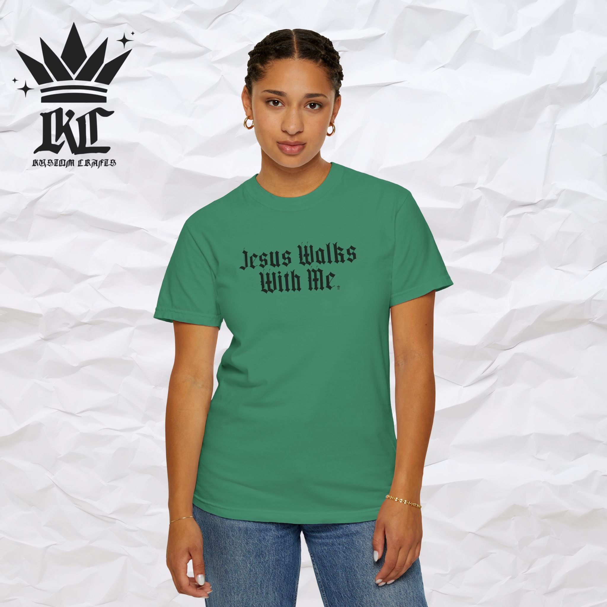 Jesus Walks with Me - Tee
