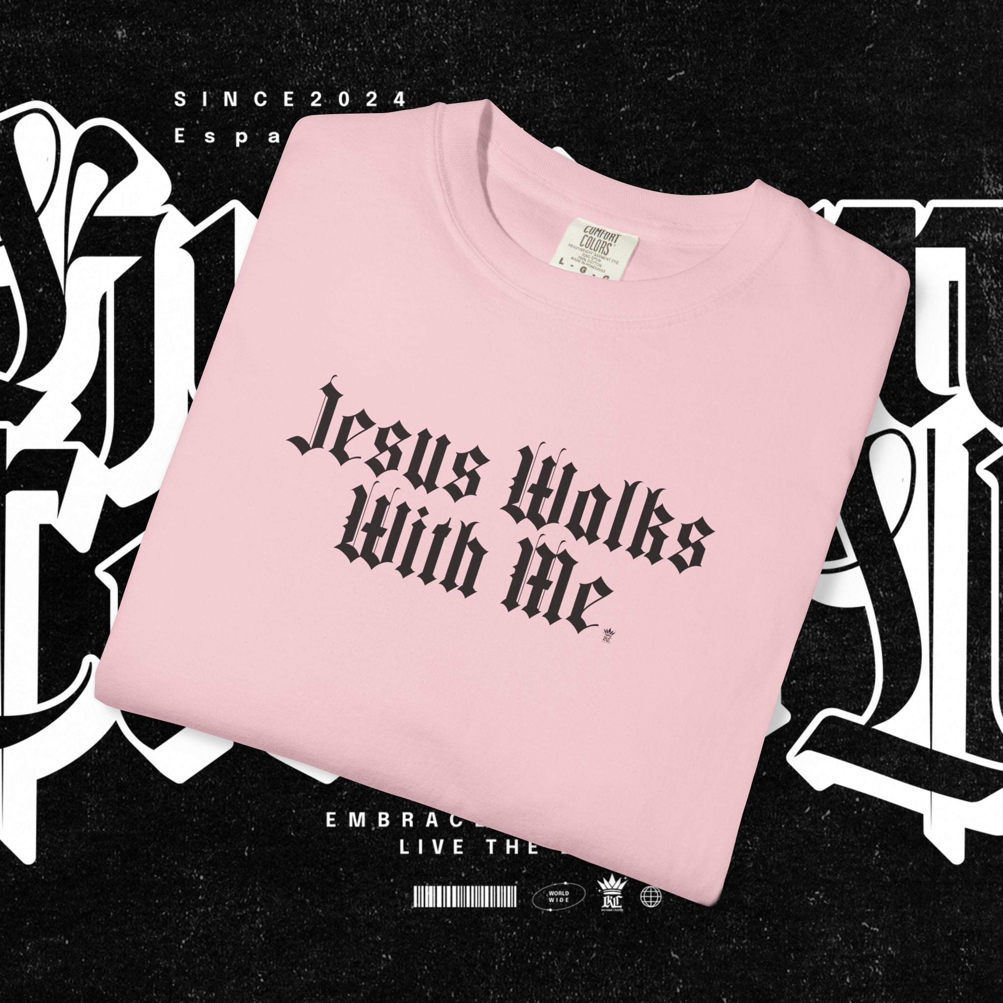 Jesus Walks with Me - Tee