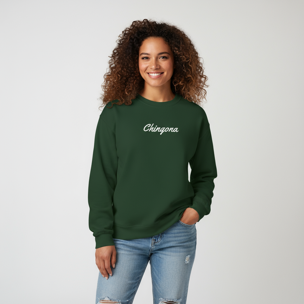 Chingona - Embroidery Sweatshirt