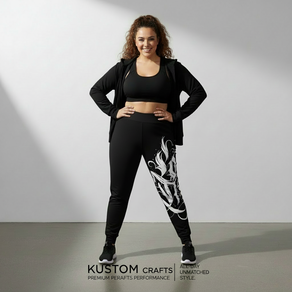 "Love Life" Plus Size Leggings