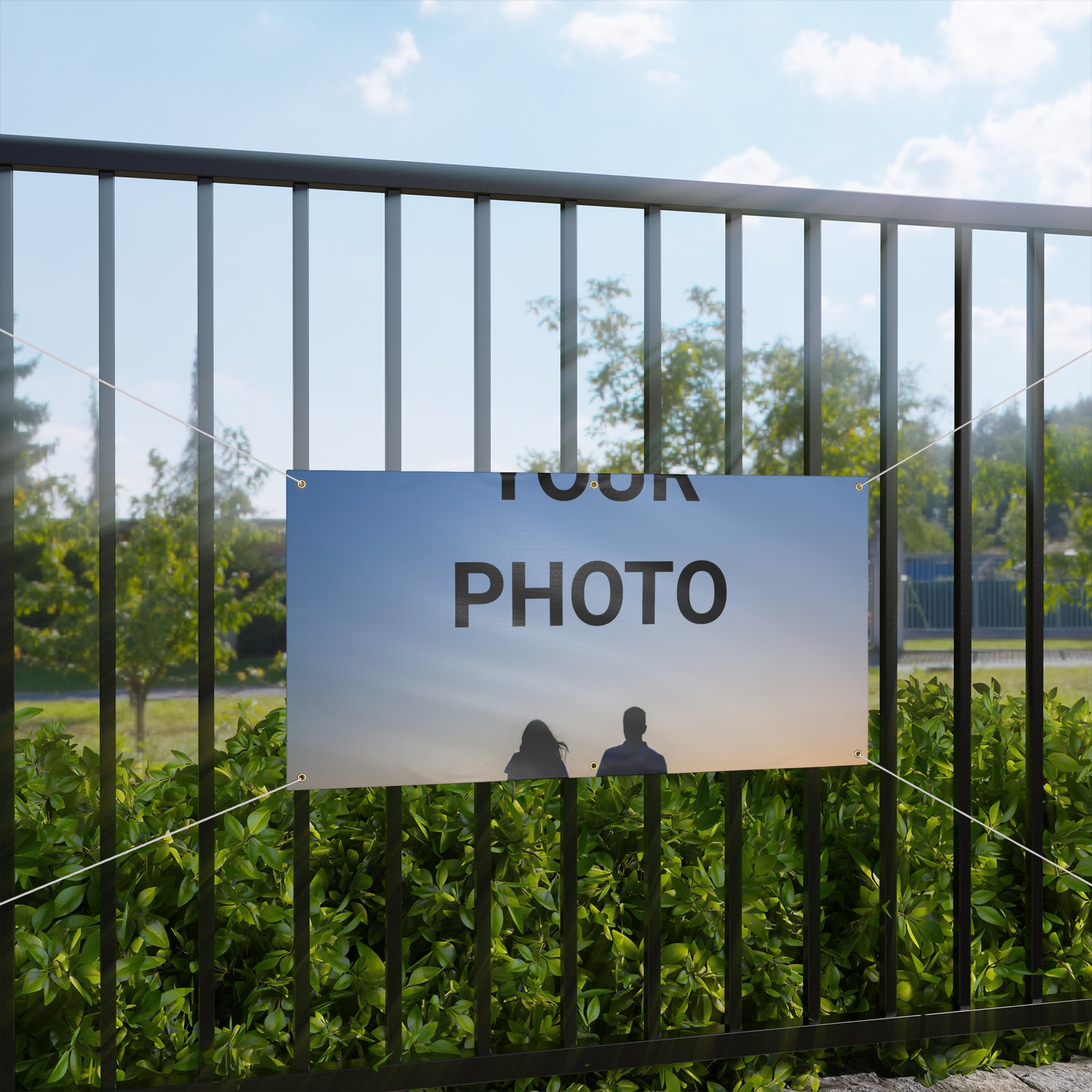Custom Matte Banner — Personalized Outdoor/Indoor Vinyl Sign