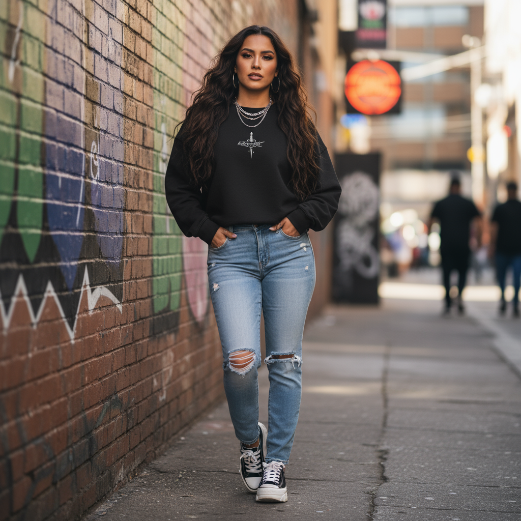 Urban legend — Cropped Sweatshirt