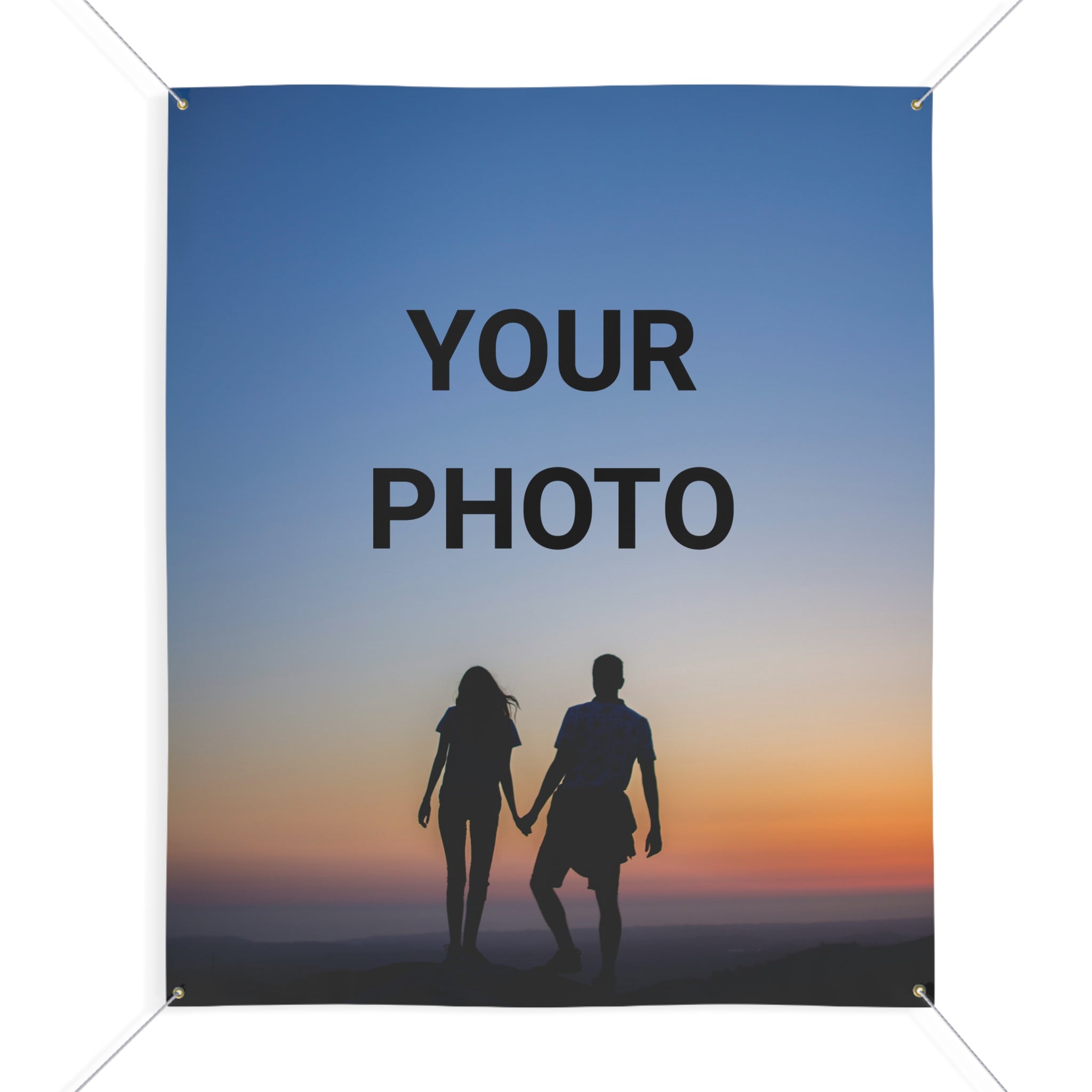 Custom Matte Banner — Personalized Outdoor/Indoor Vinyl Sign