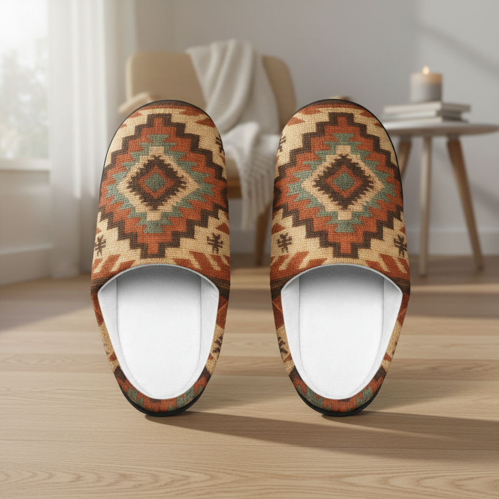 Southwestern Men’s Indoor Slippers