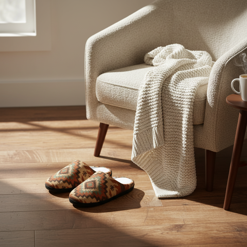 Southwestern Men’s Indoor Slippers