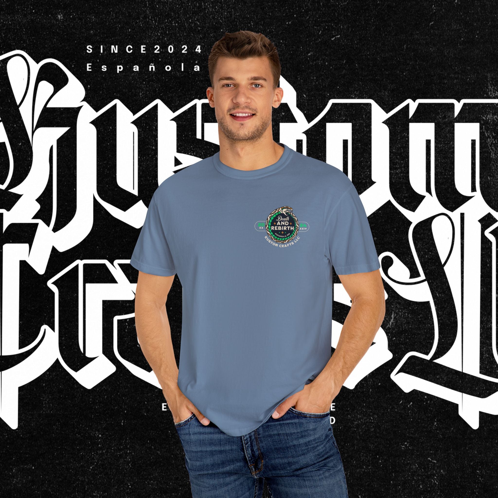 Death and Rebirth Snake Graphic Tee