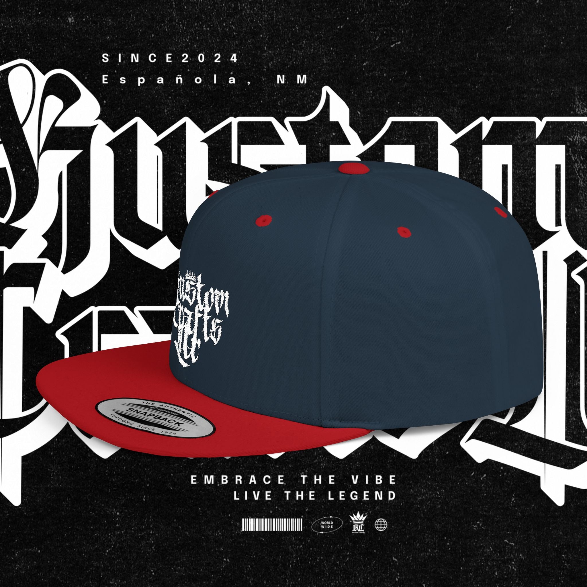 Kustom Crafts LLC - Embroidery Hat