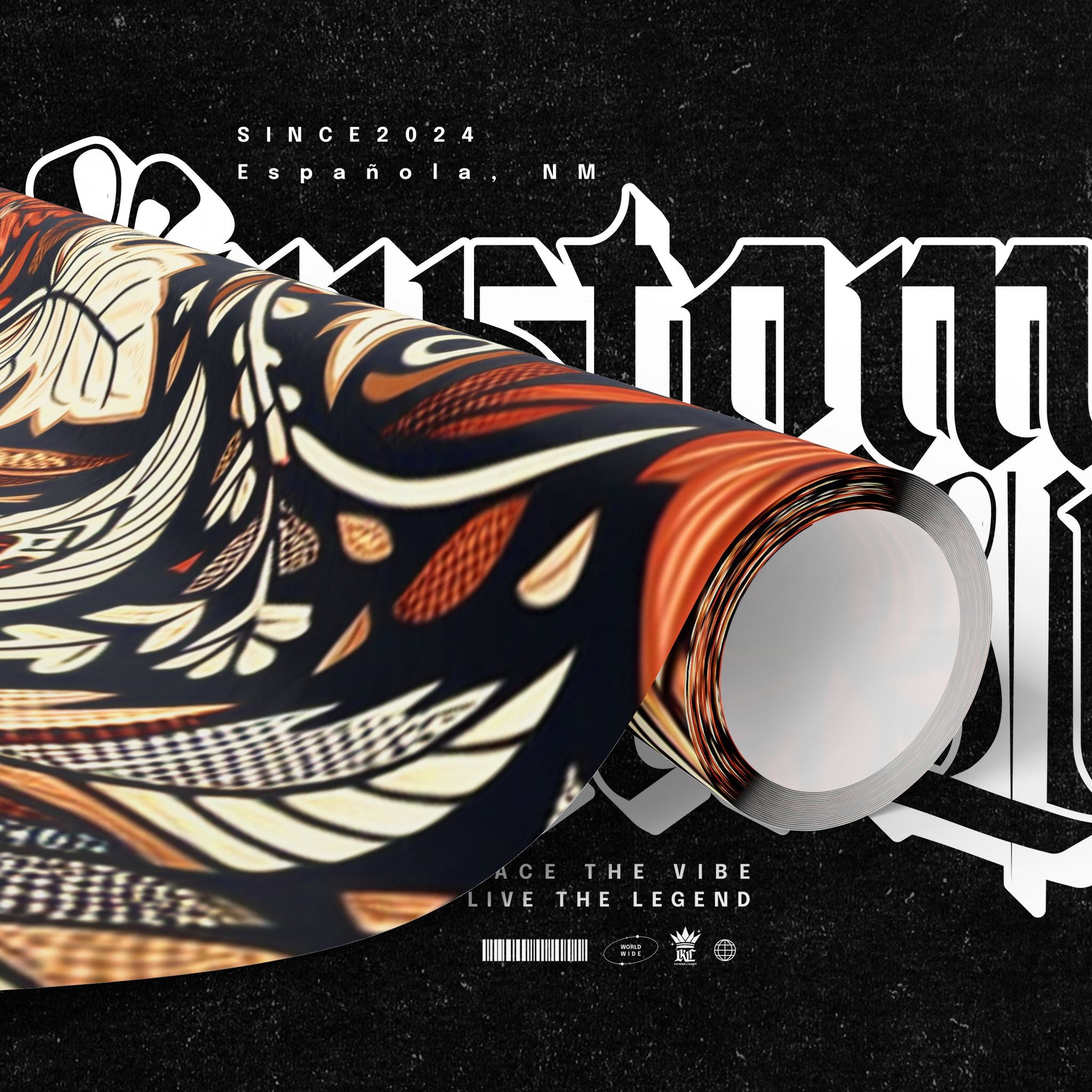 Fall Camo Wrapping Paper