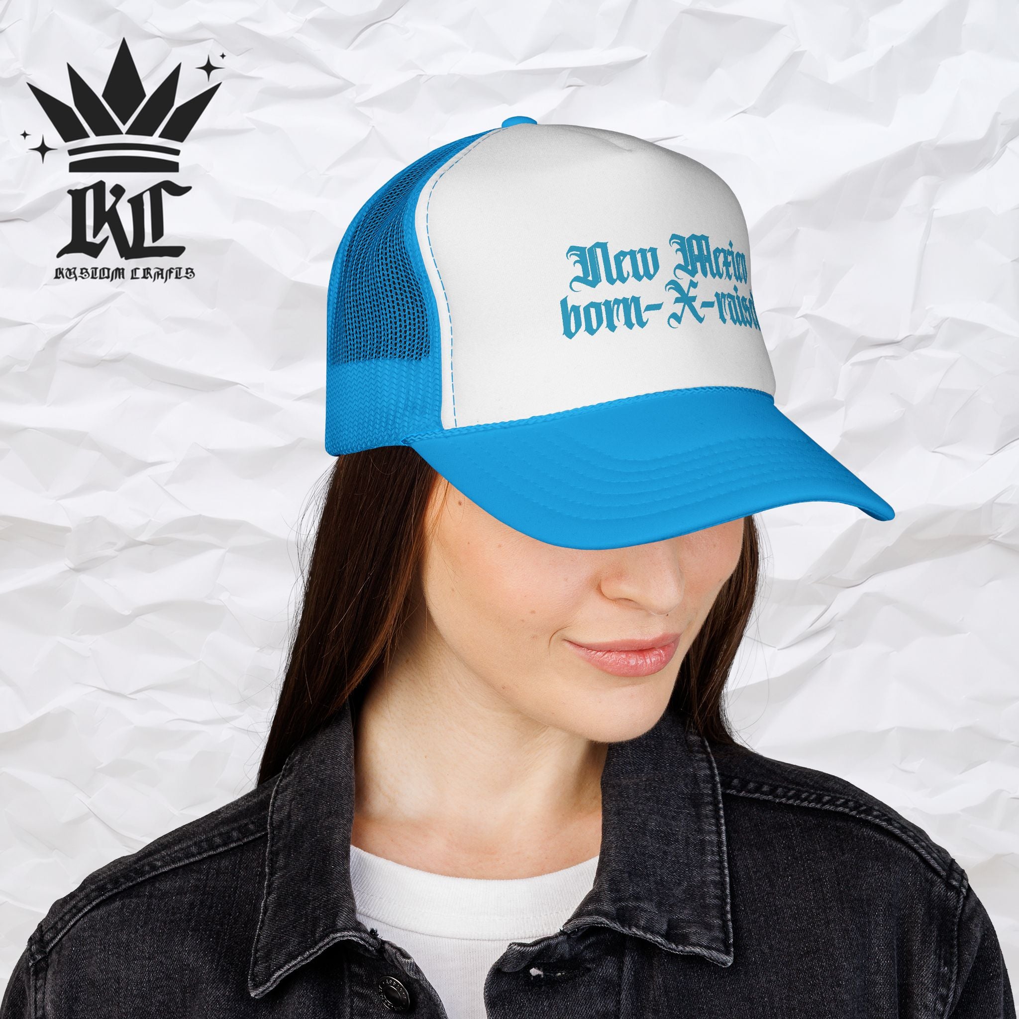New Mexico Born & Raised Trucker Cap