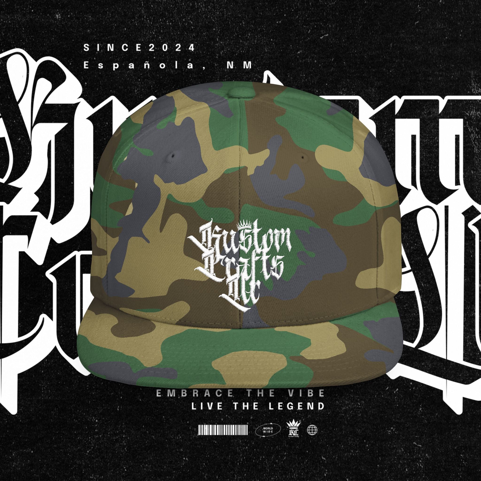 Kustom Crafts LLC - Embroidery Hat