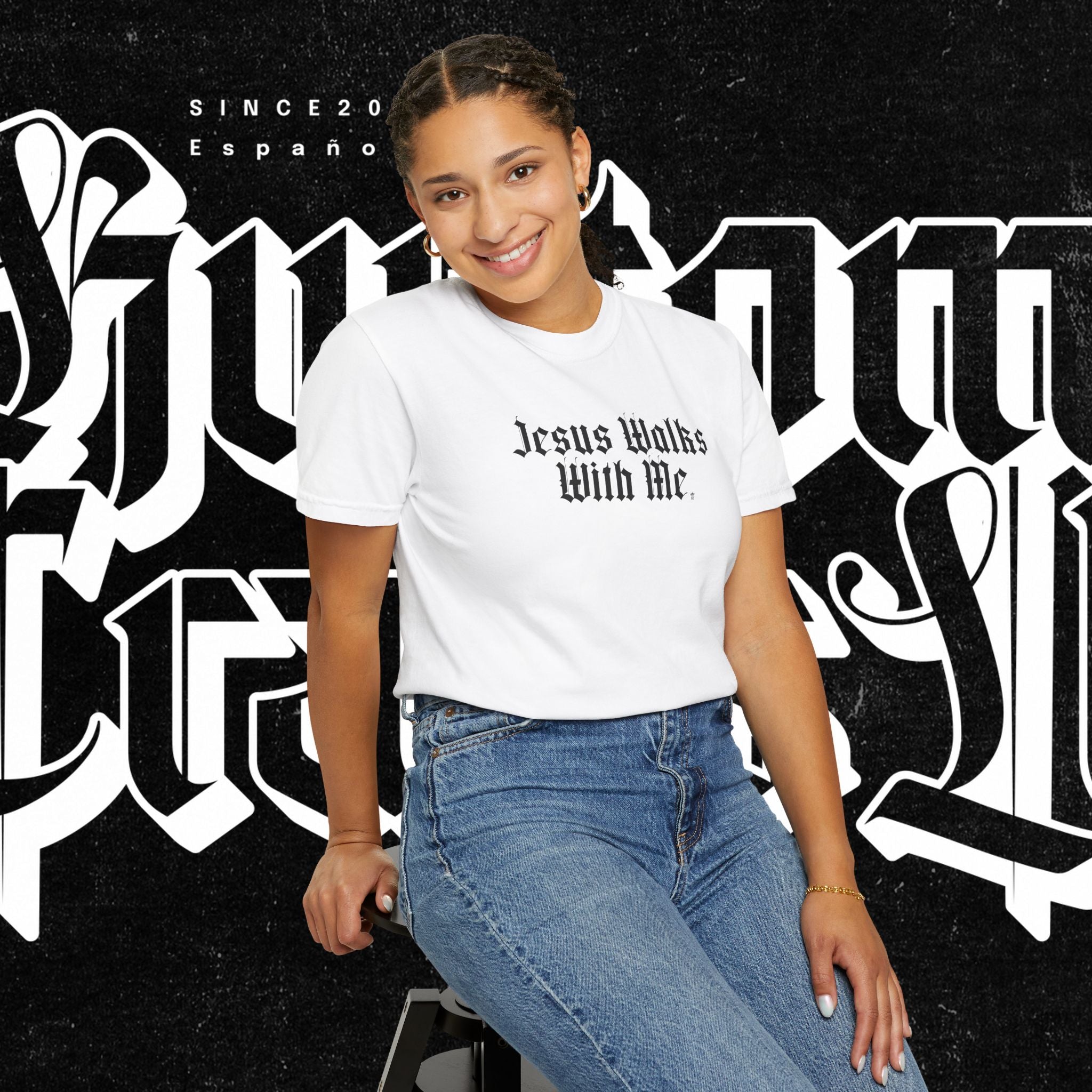 Jesus Walks with Me - Tee