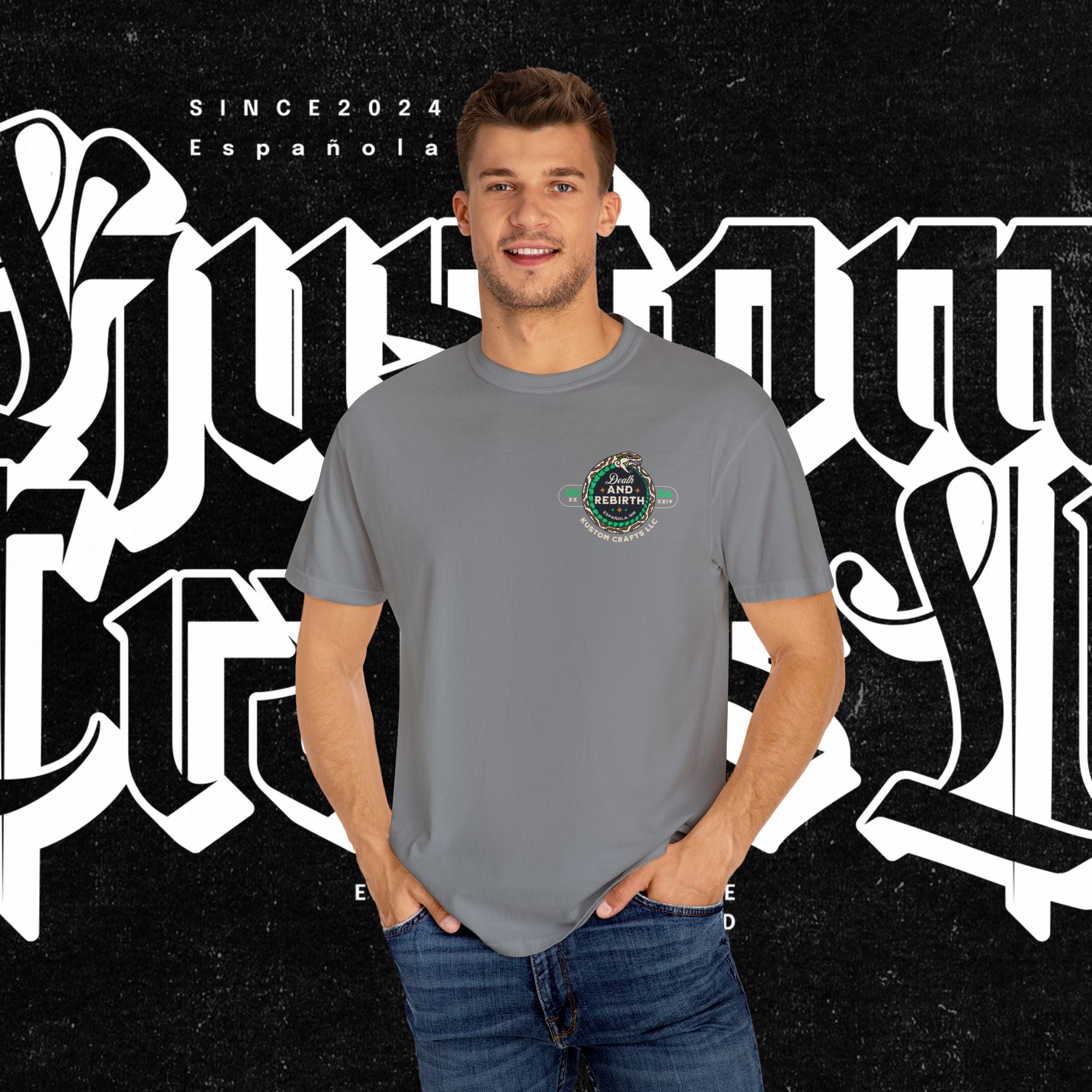 Death and Rebirth Snake Graphic Tee