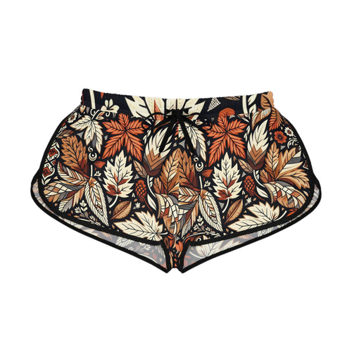 Autumn Leaf Relaxed Shorts