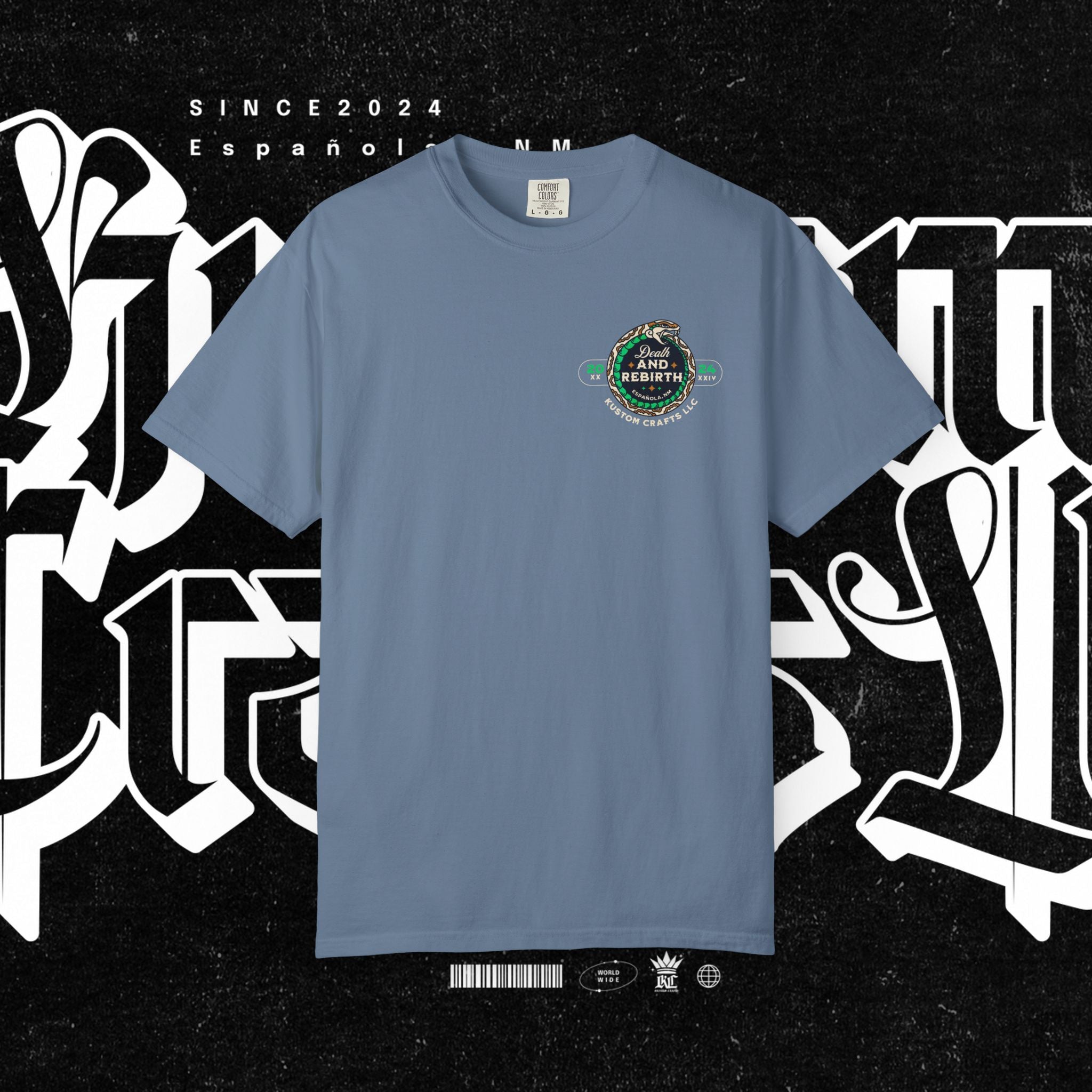 Death and Rebirth Snake Graphic Tee