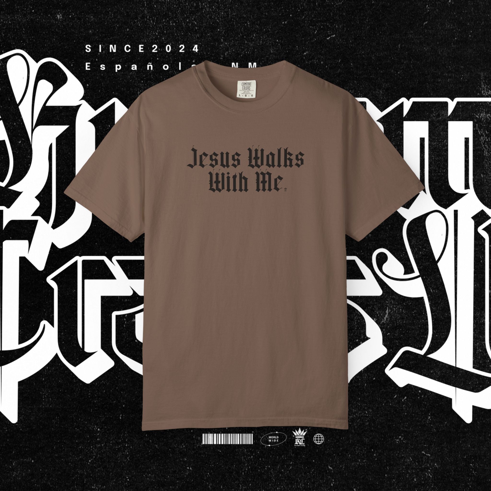 Jesus Walks with Me - Tee