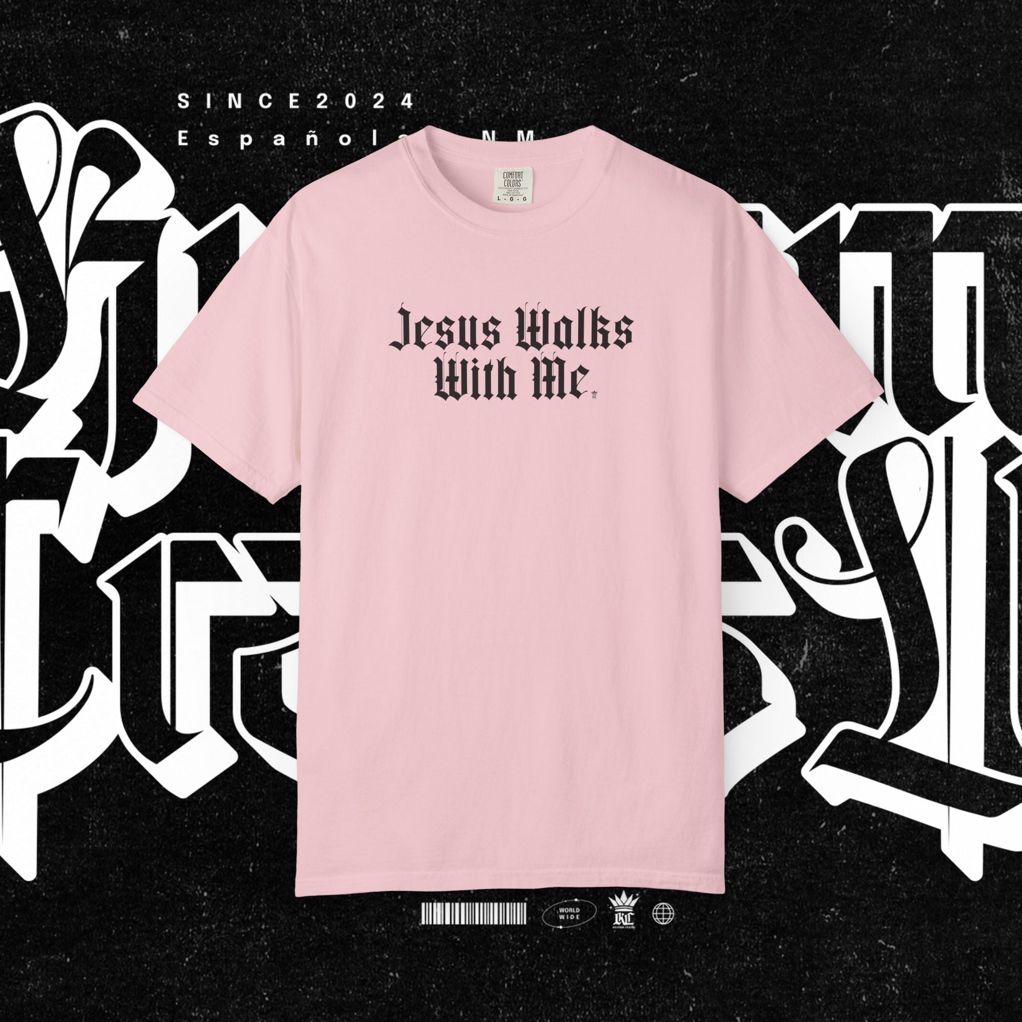 Jesus Walks with Me - Tee