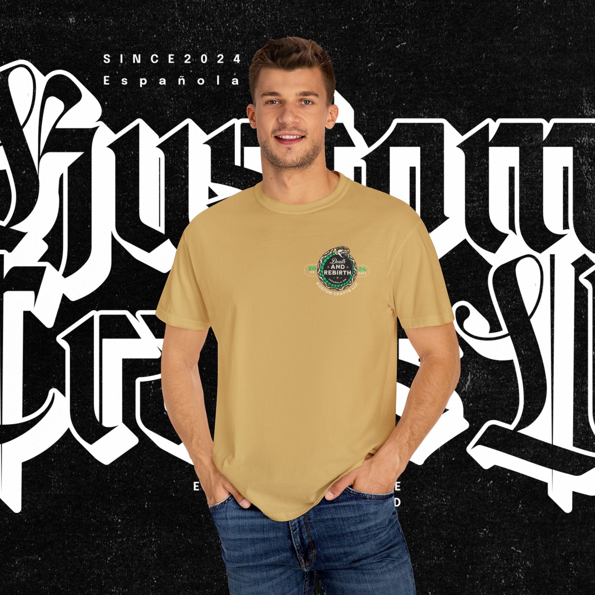 Death and Rebirth Snake Graphic Tee