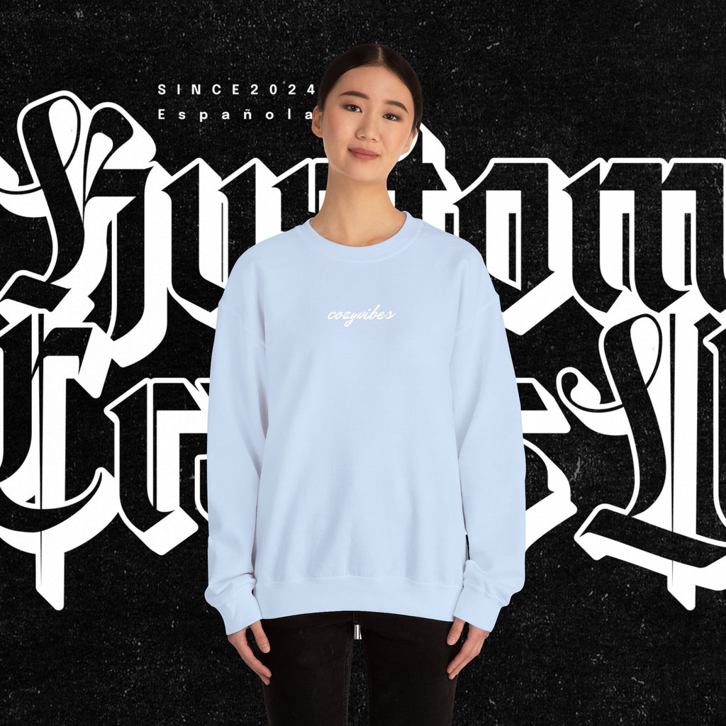 Cozy Vibes Embroidery Sweatshirt