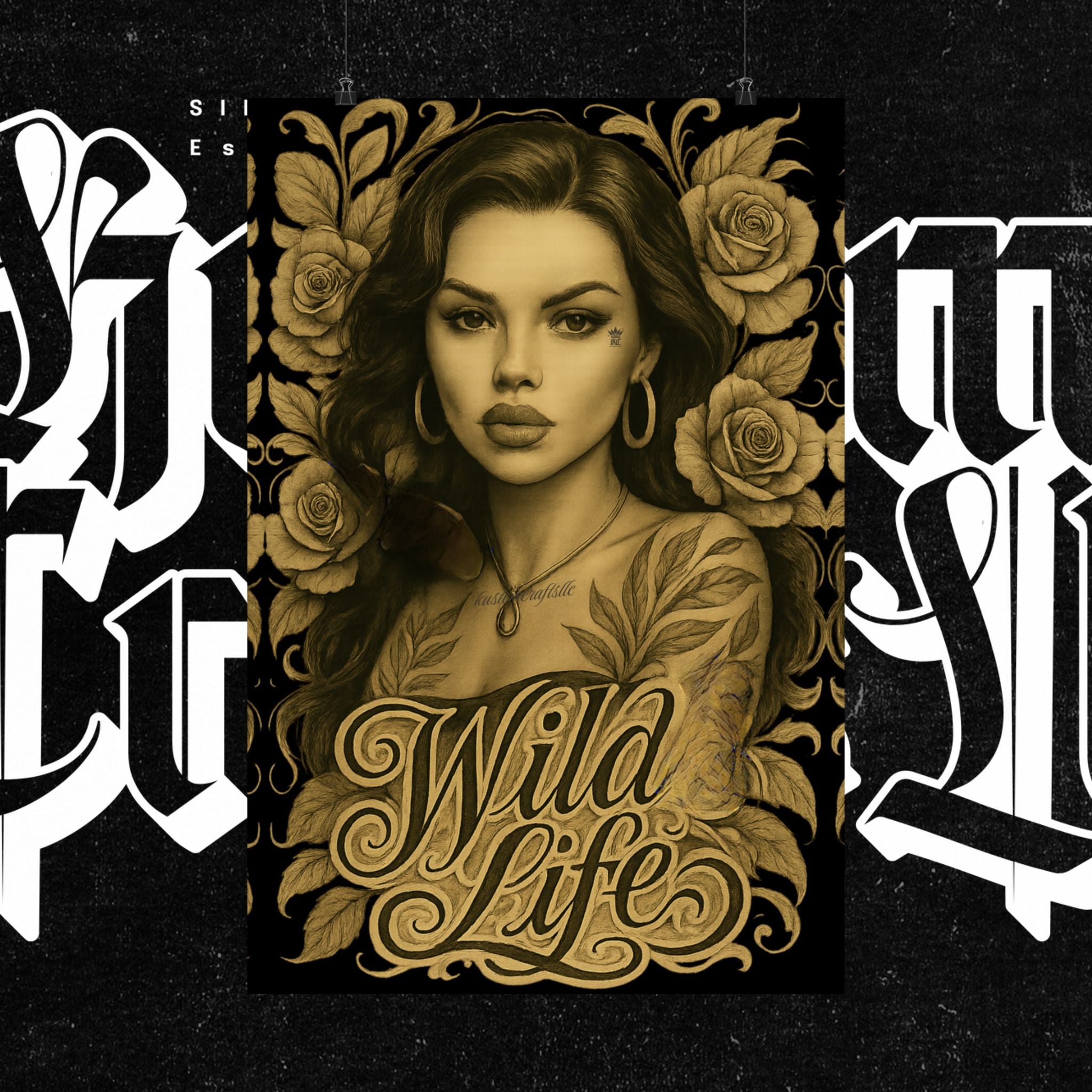 Wild Life Satin Poster