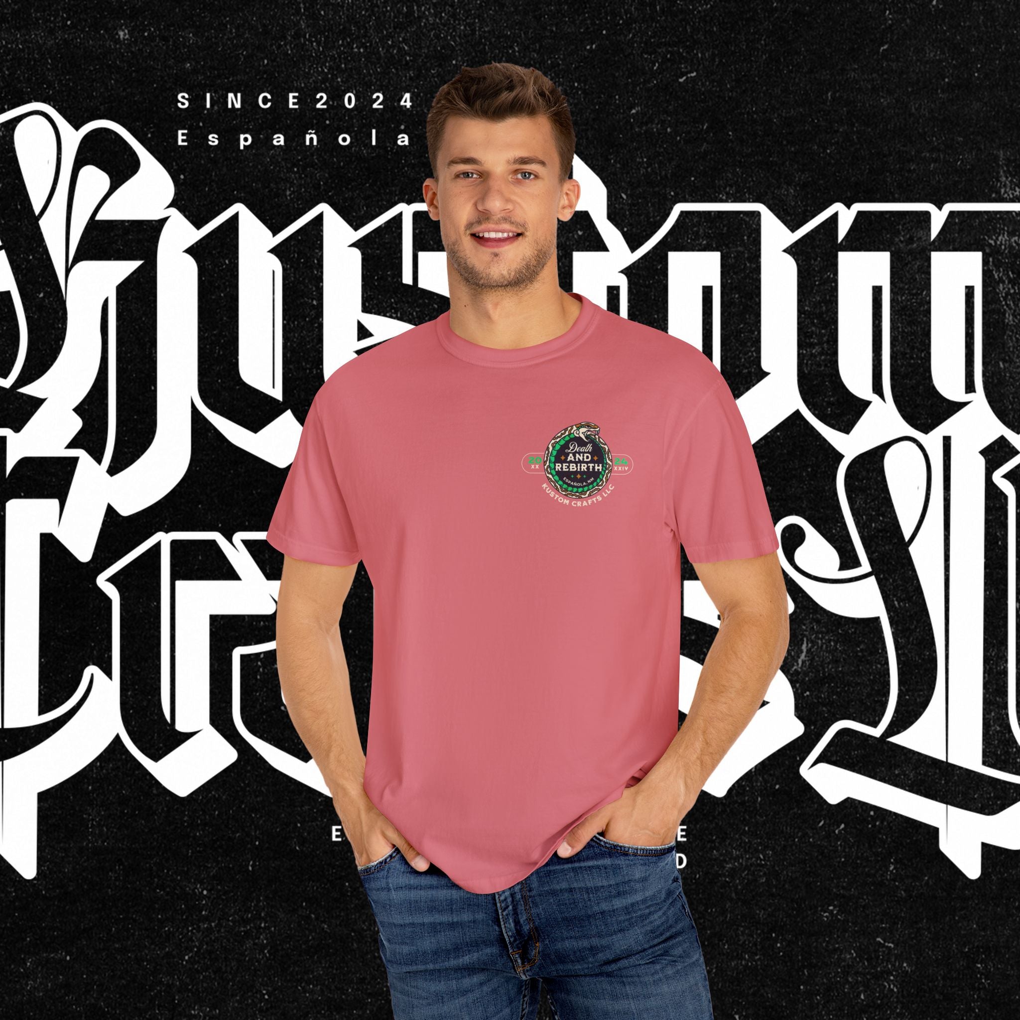 Death and Rebirth Snake Graphic Tee