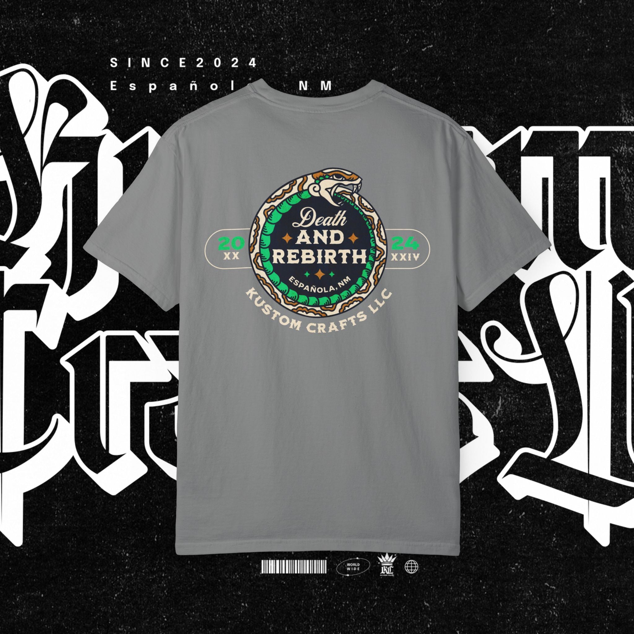 Death and Rebirth Snake Graphic Tee