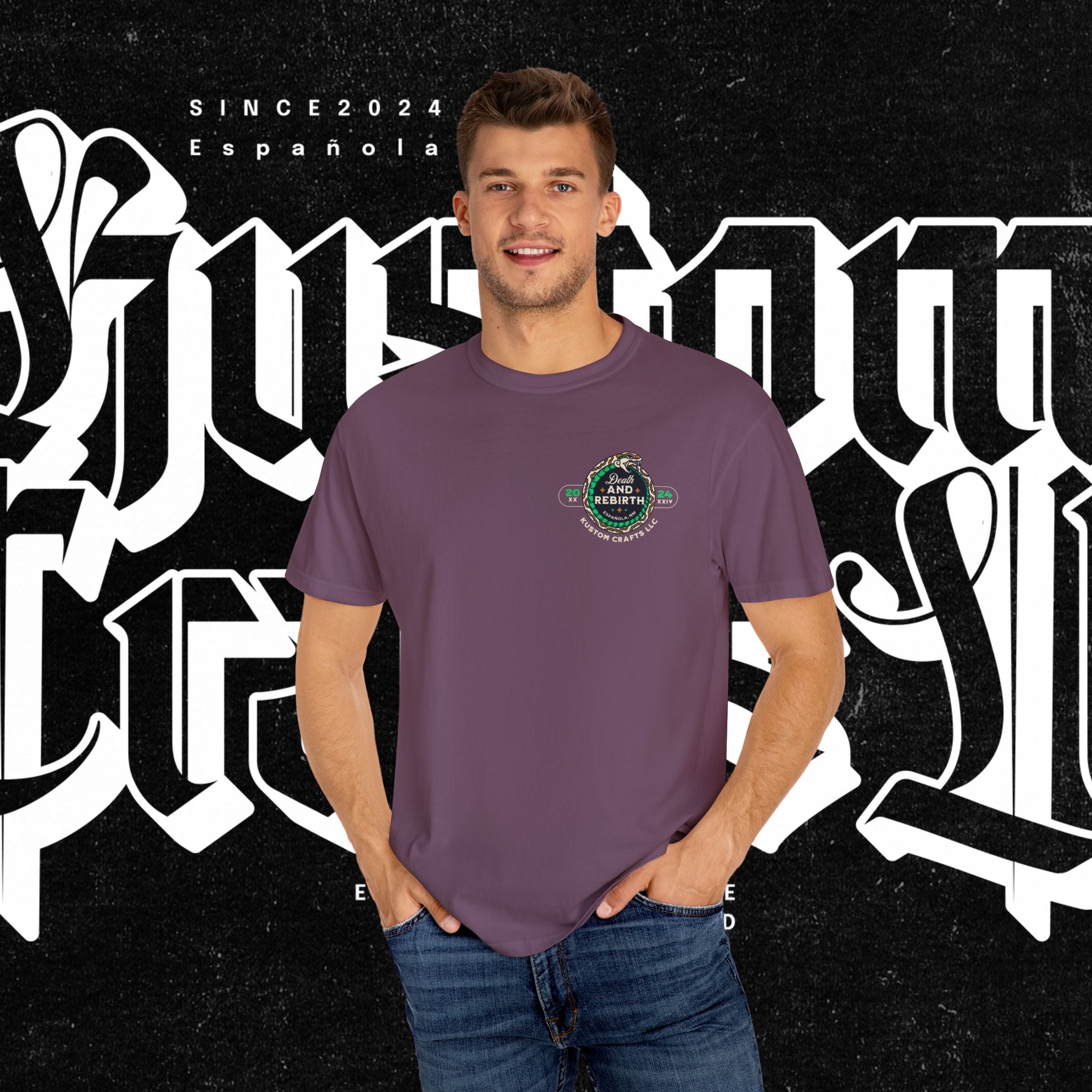 Death and Rebirth Snake Graphic Tee