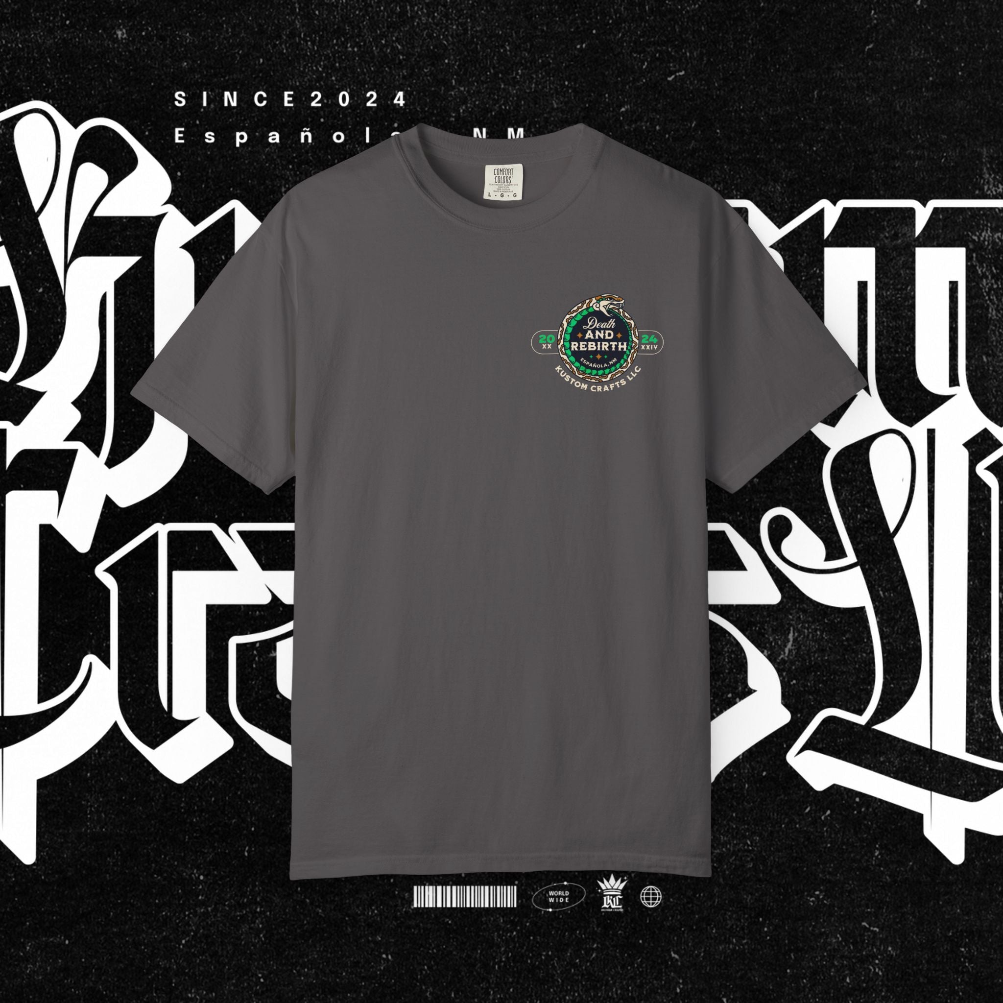 Death and Rebirth Snake Graphic Tee