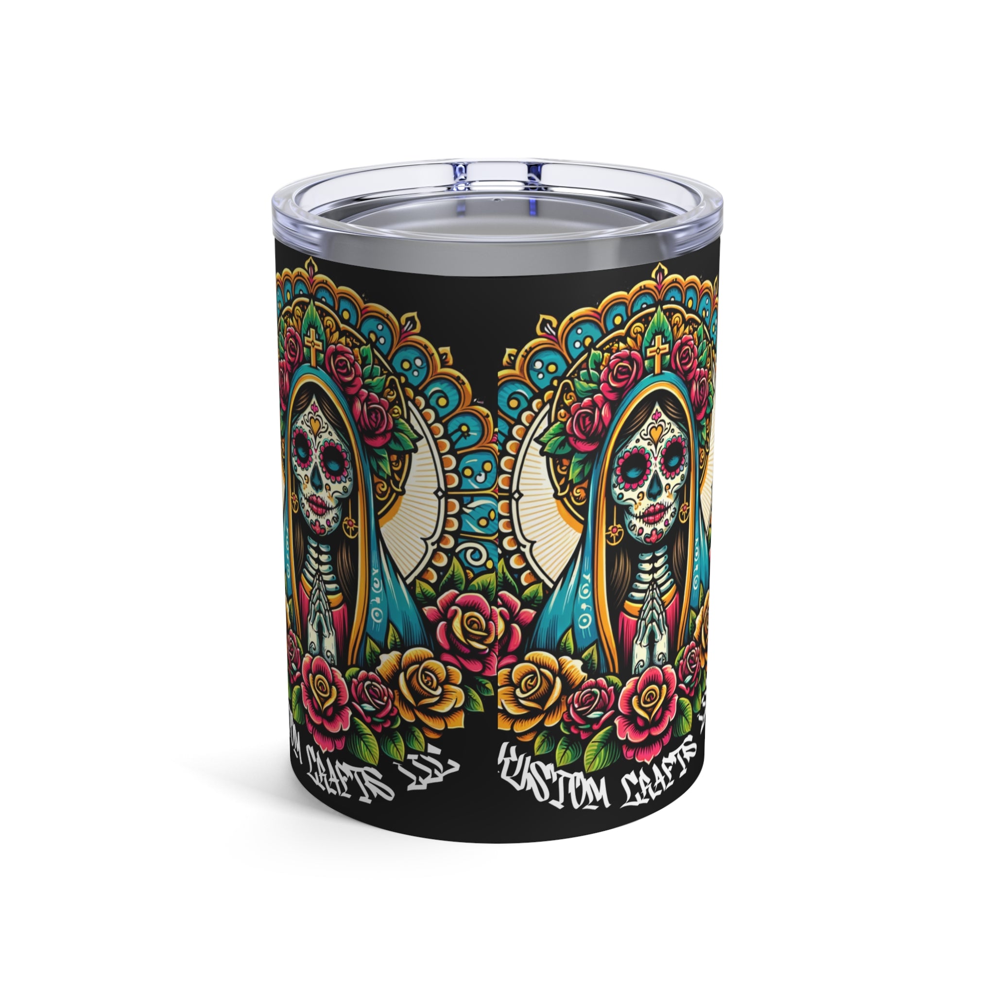Day of the Dead Virgen De Guadalupe - Tumbler