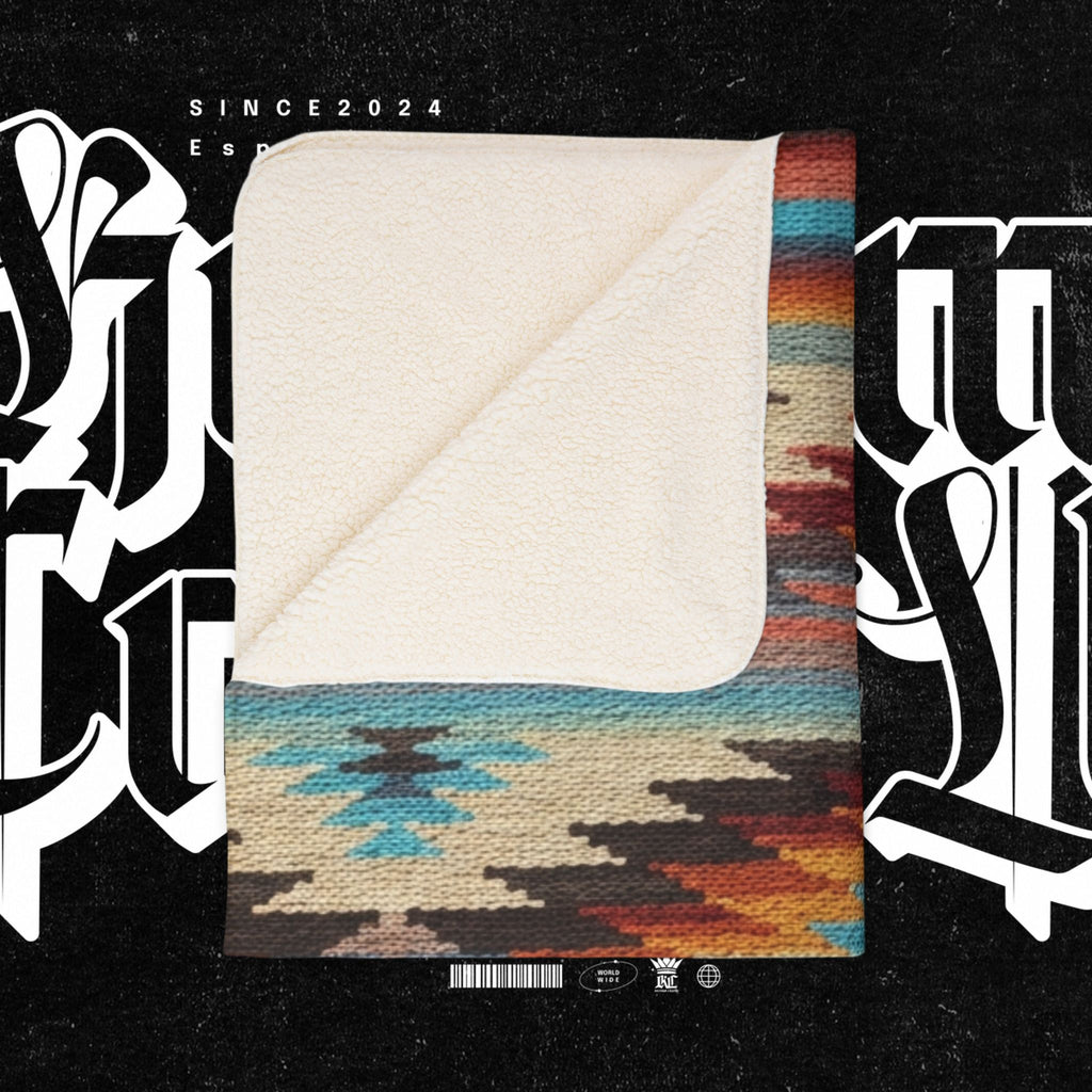 Southwest Fleece - Sherpa Blanket