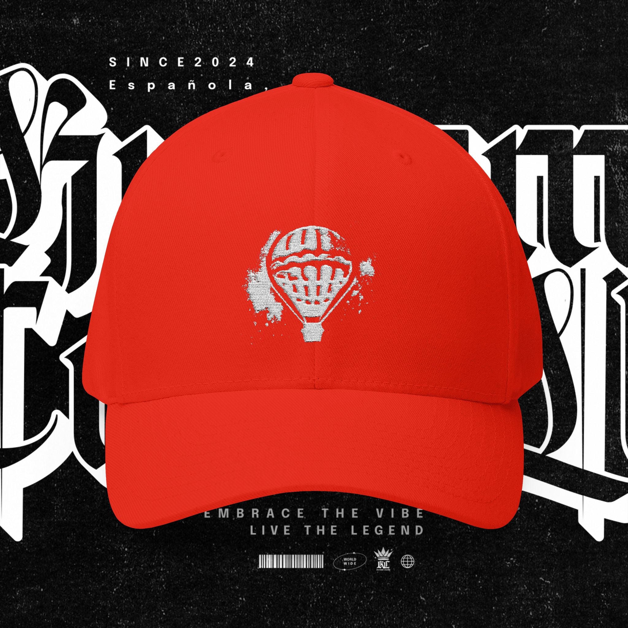 Hot Air Balloon New Mexico Embroidered Hat