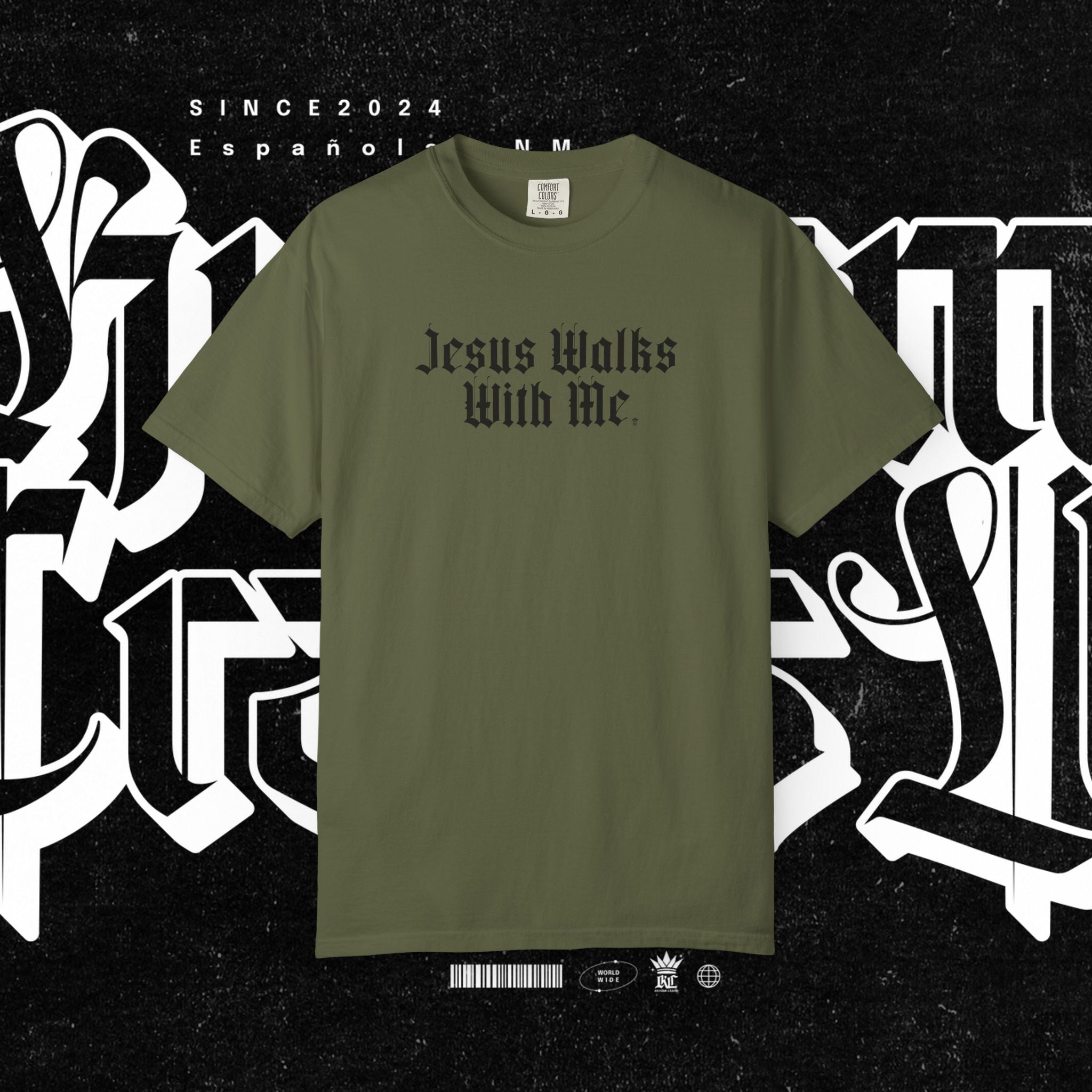Jesus Walks with Me - Tee
