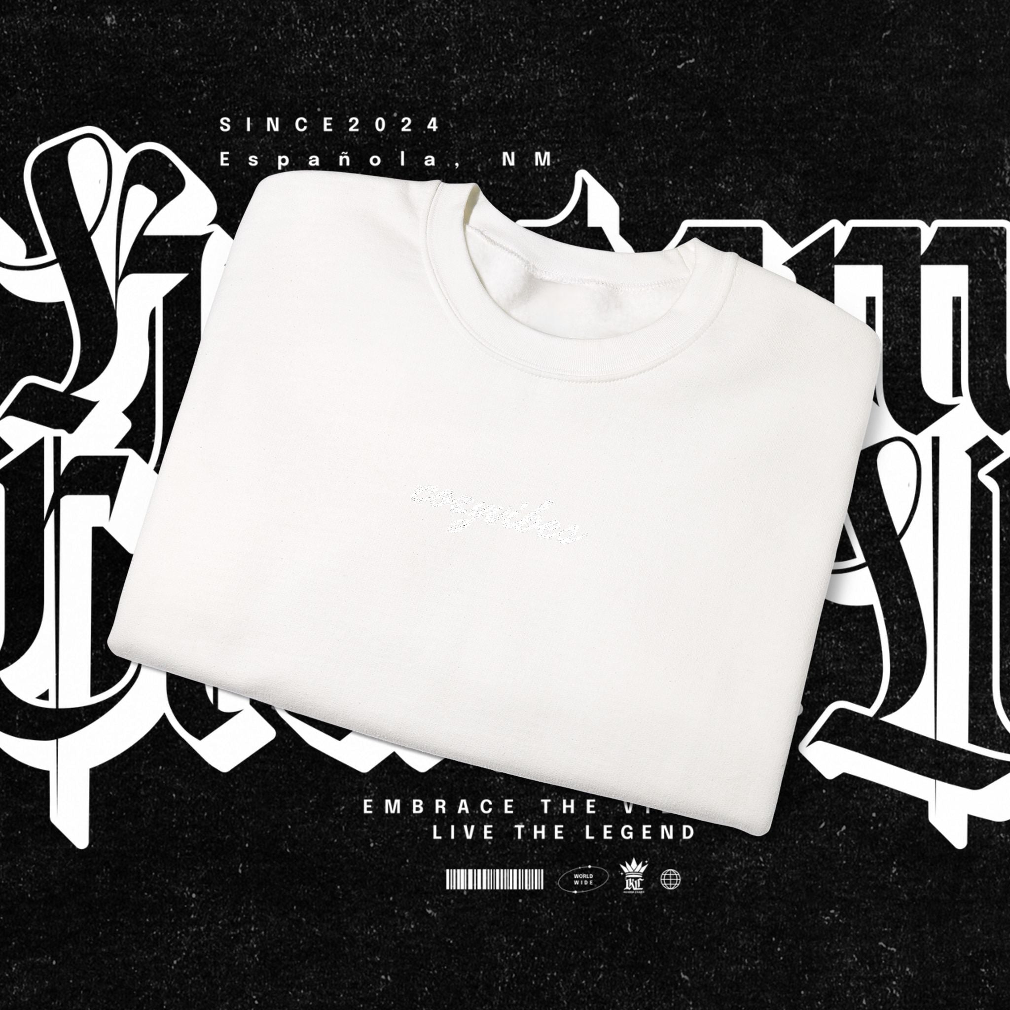 Cozy Vibes Embroidery Sweatshirt