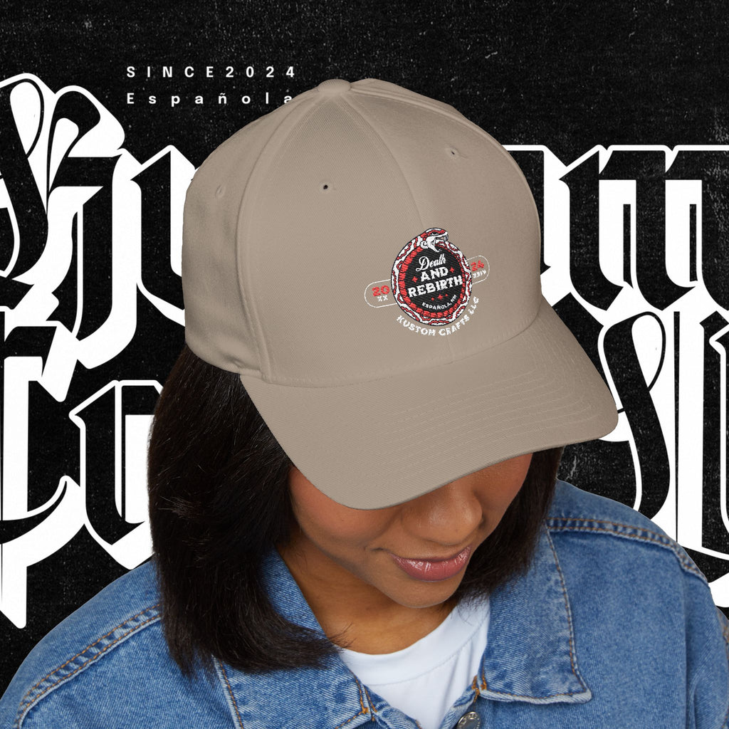 Death and Rebirth - Embroidered Cap