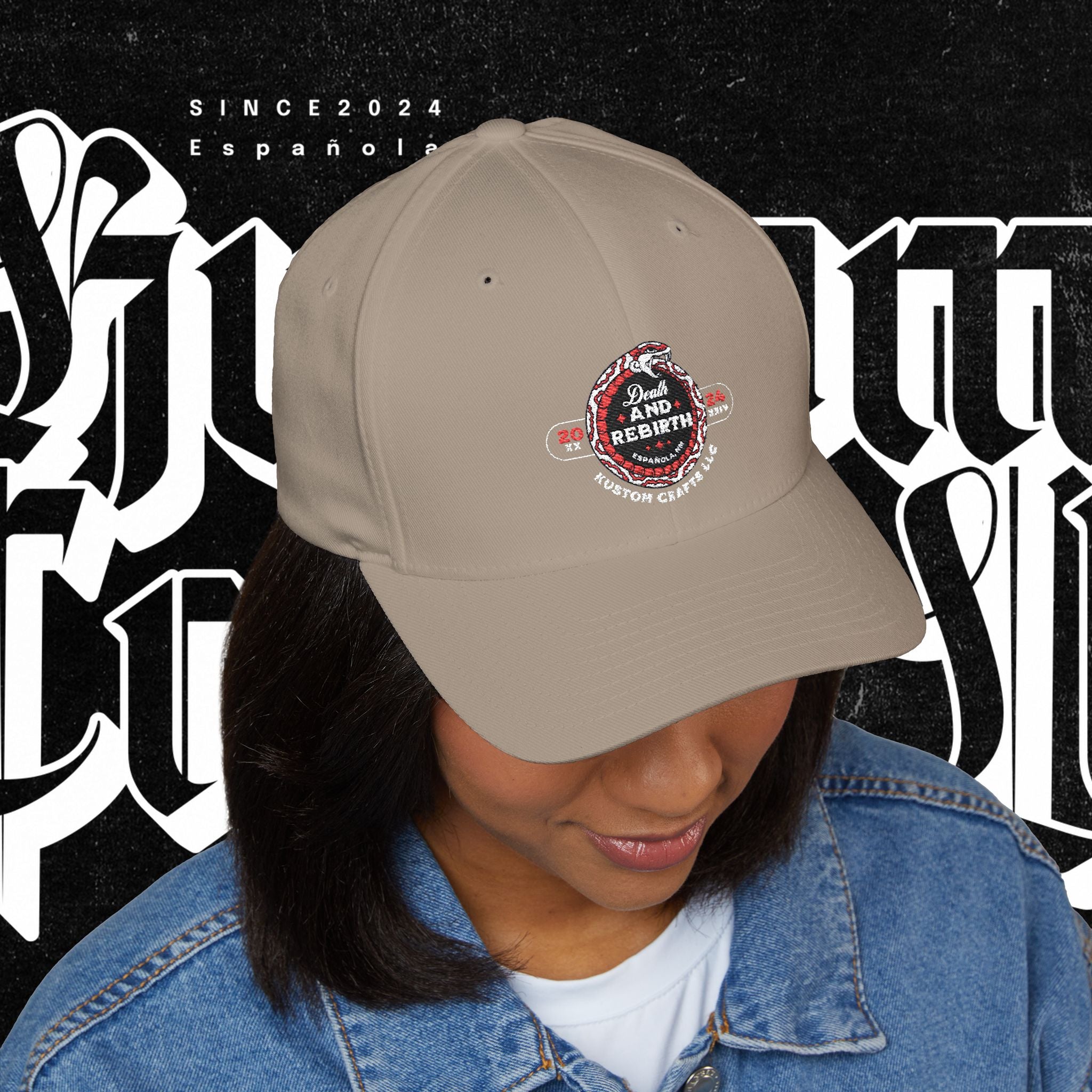 Death and Rebirth - Embroidered Cap