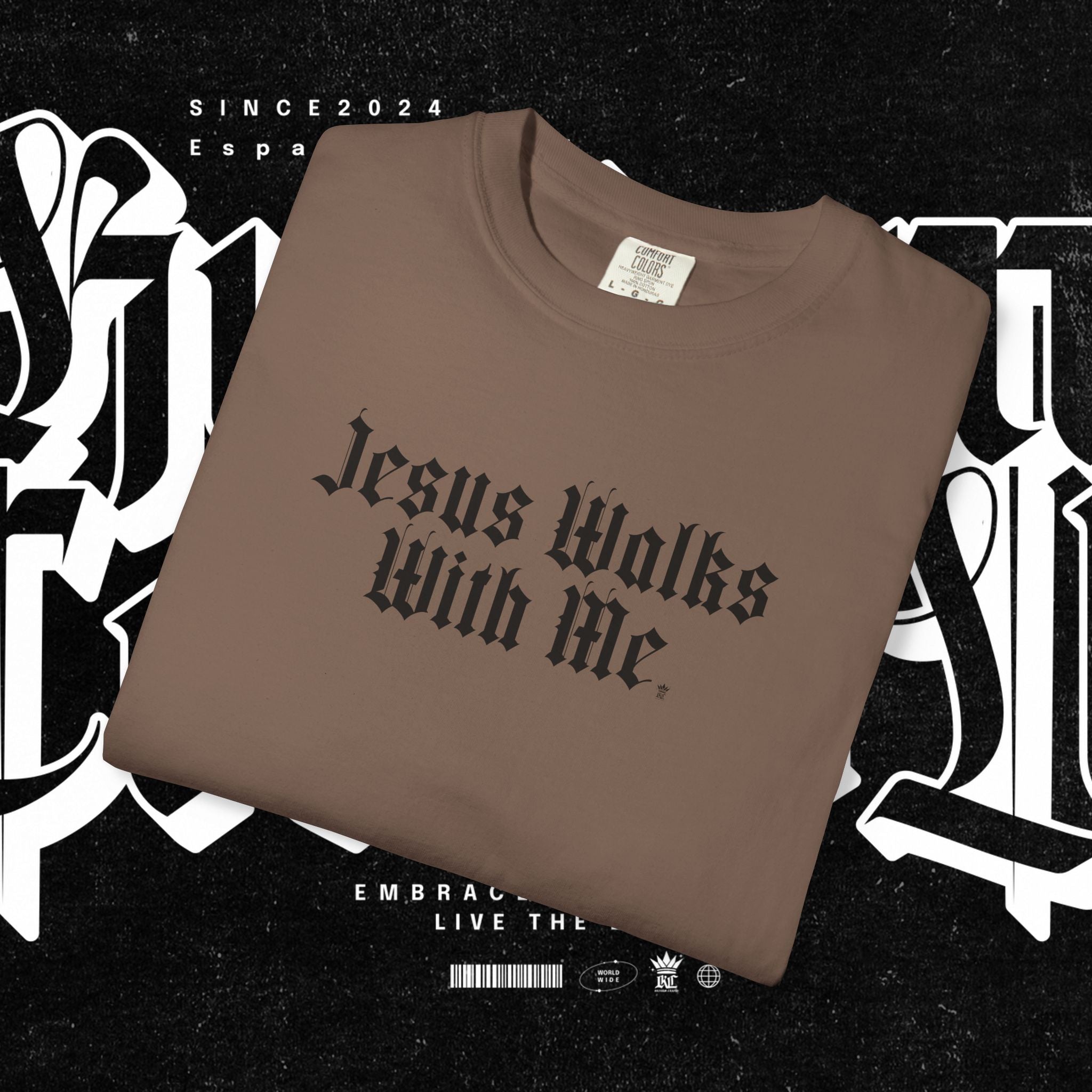 Jesus Walks with Me - Tee