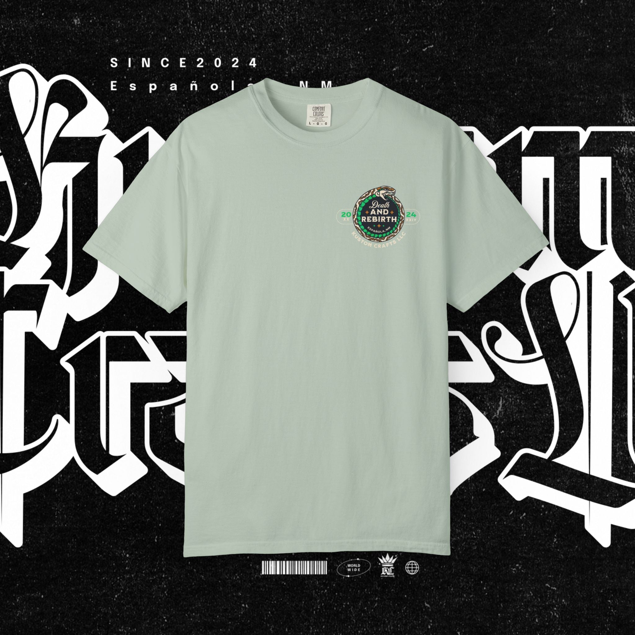 Death and Rebirth Snake Graphic Tee