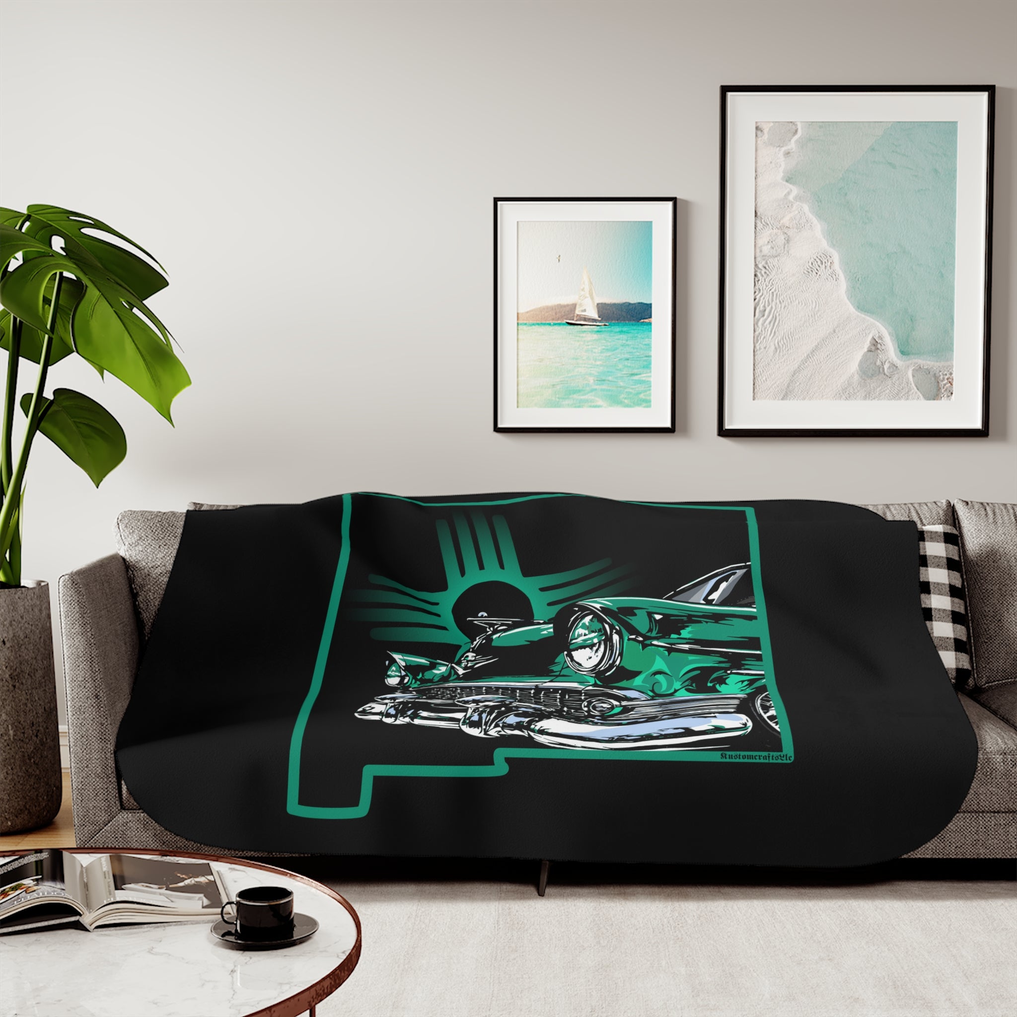 New Mexico Classic - Sherpa Blanket