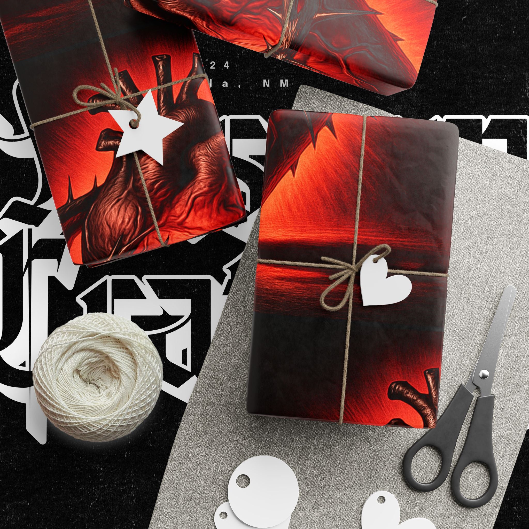 Sacred Heart - Wrapping Paper