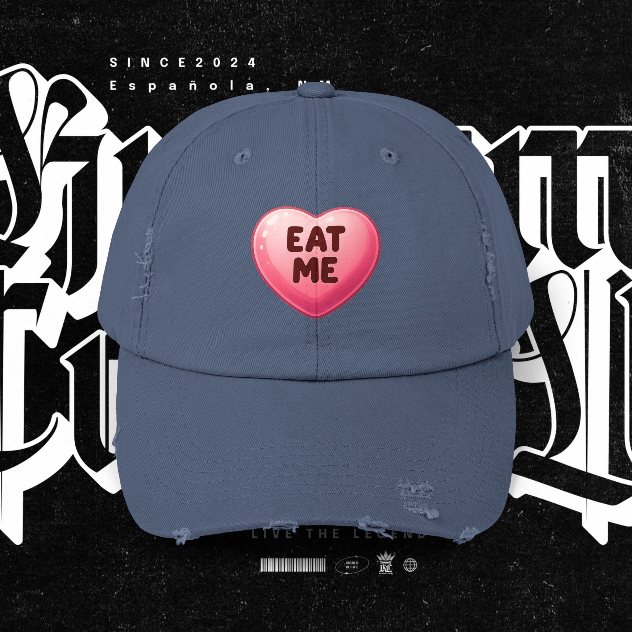 Eat Me — Distressed Cap