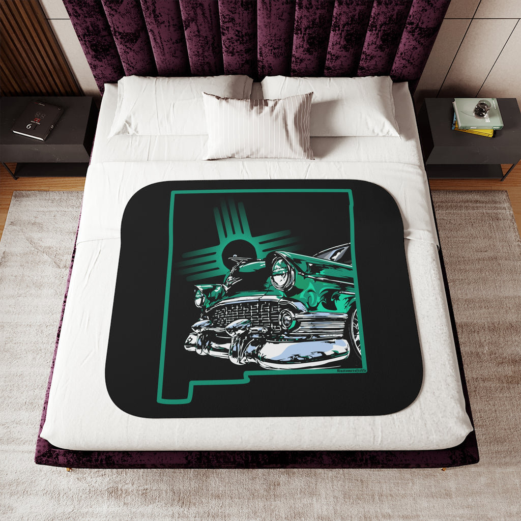 New Mexico Classic - Sherpa Blanket