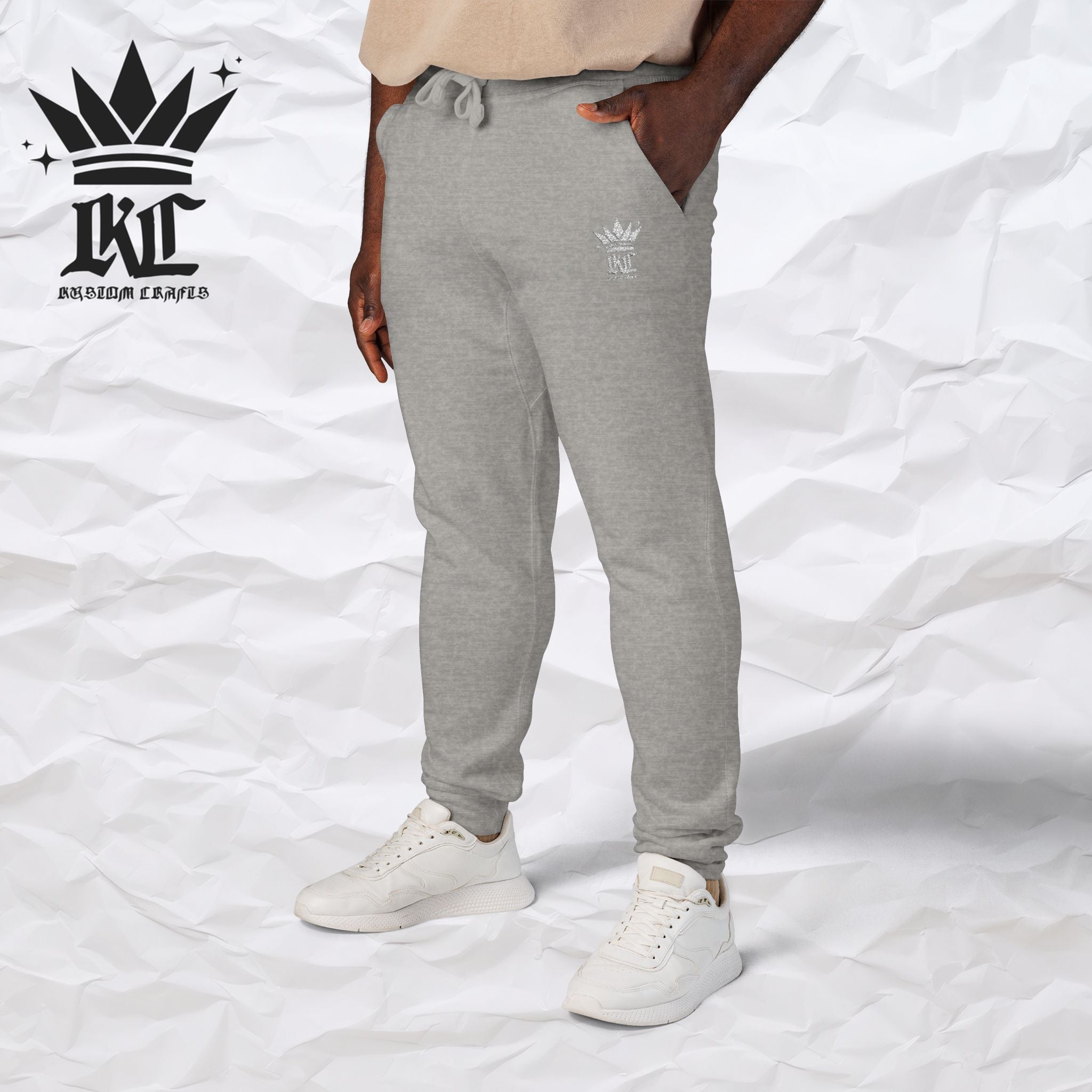 Embroidered Kustom Crafts LLC Fleece Sweatpants