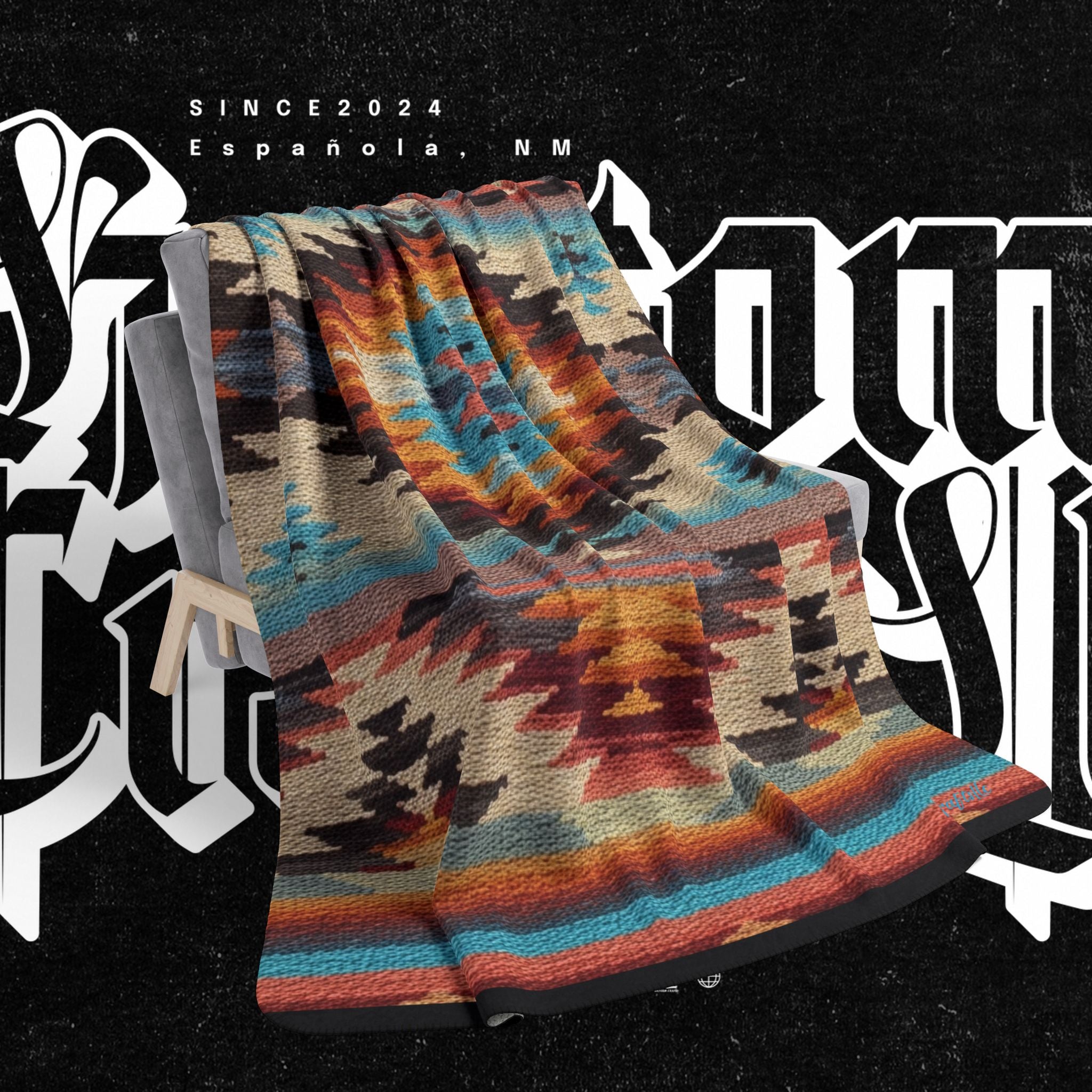 Southwest Fleece - Sherpa Blanket